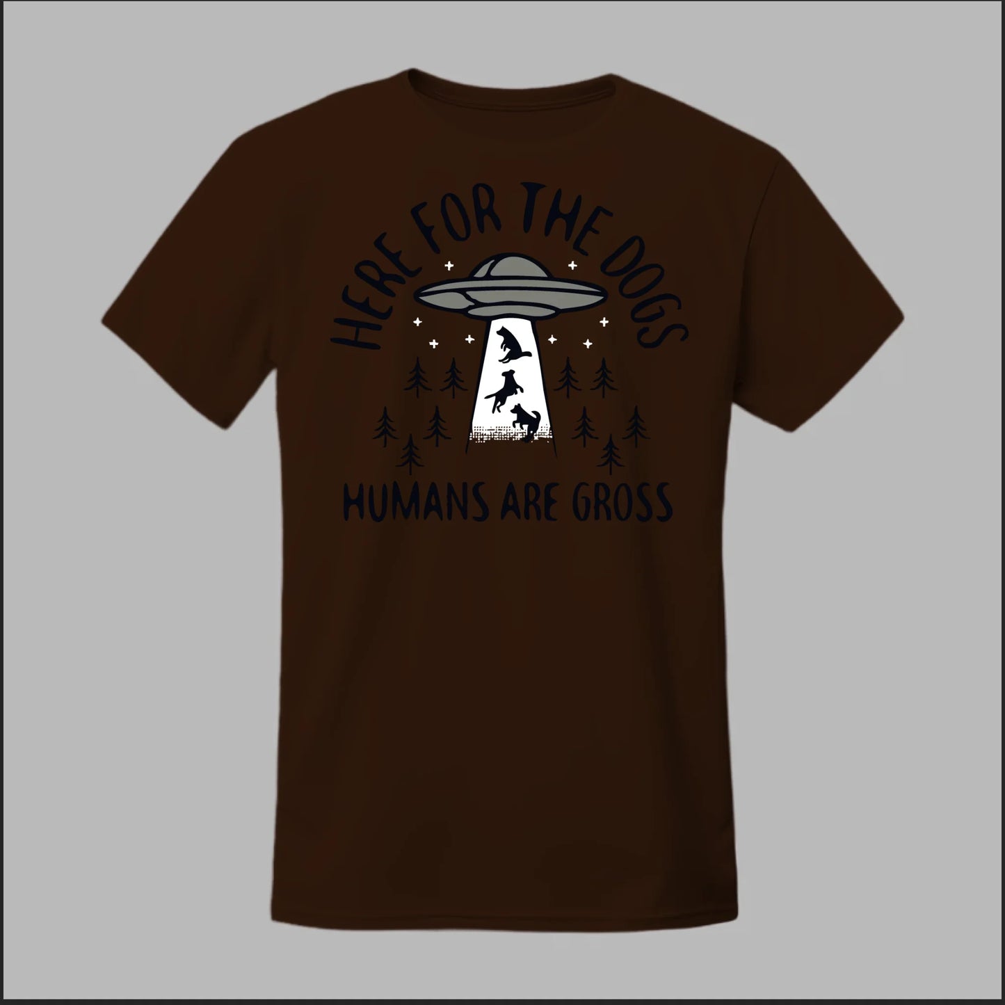 Here for the Dogs Tee