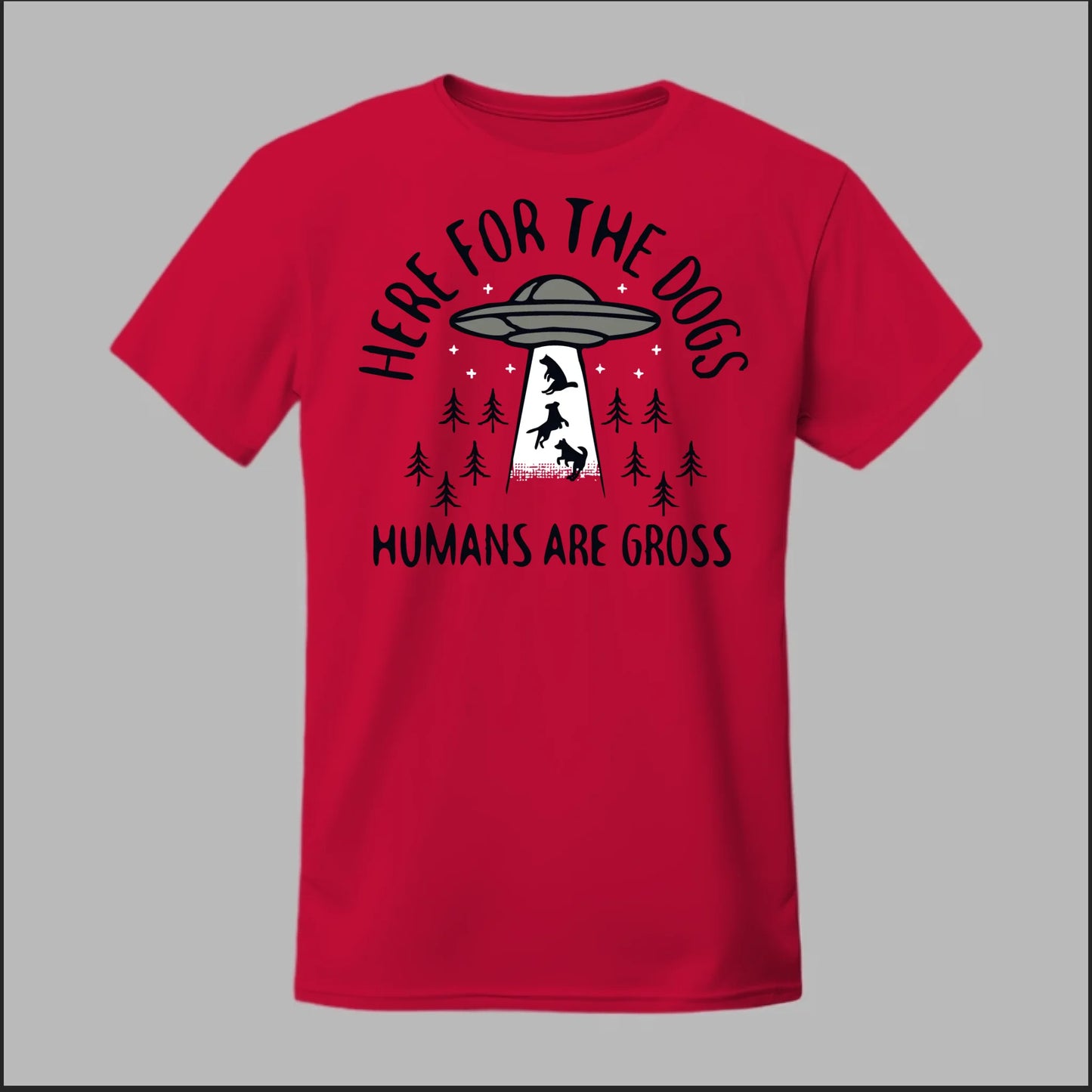 Here for the Dogs Tee