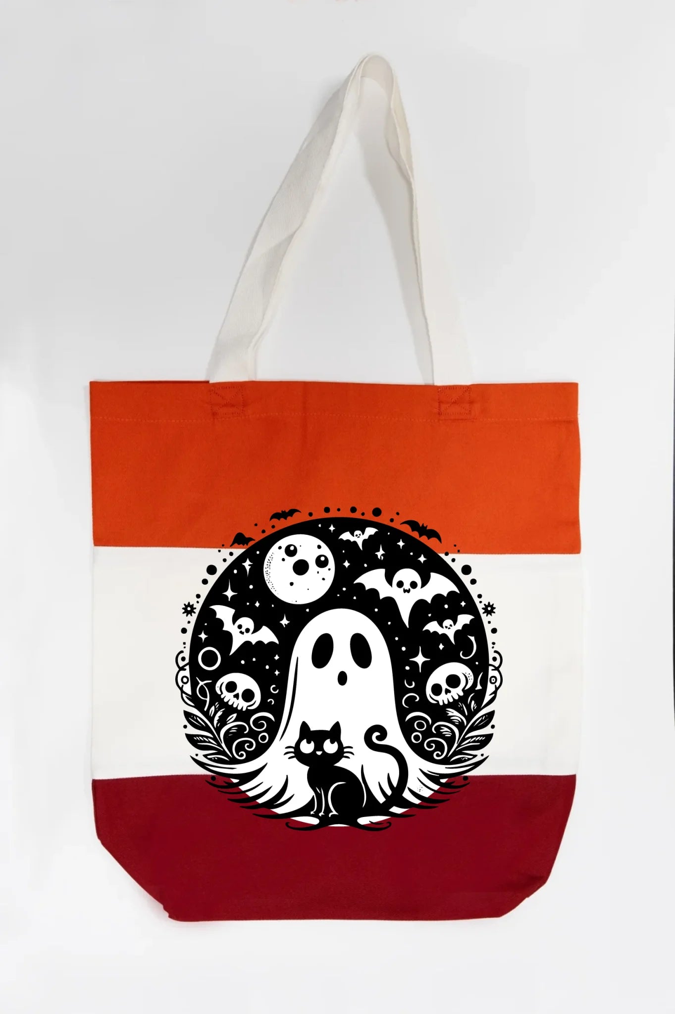 Black Cat Spooky Night Tote Bag
