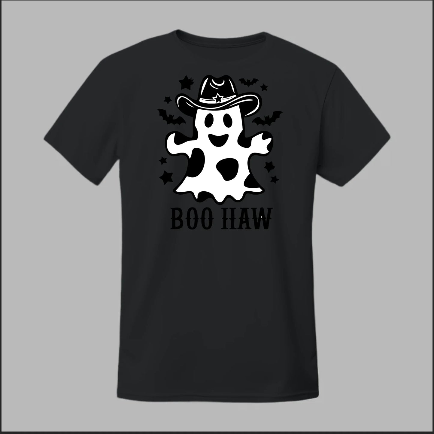 "BOO HAW" Ghost Tee
