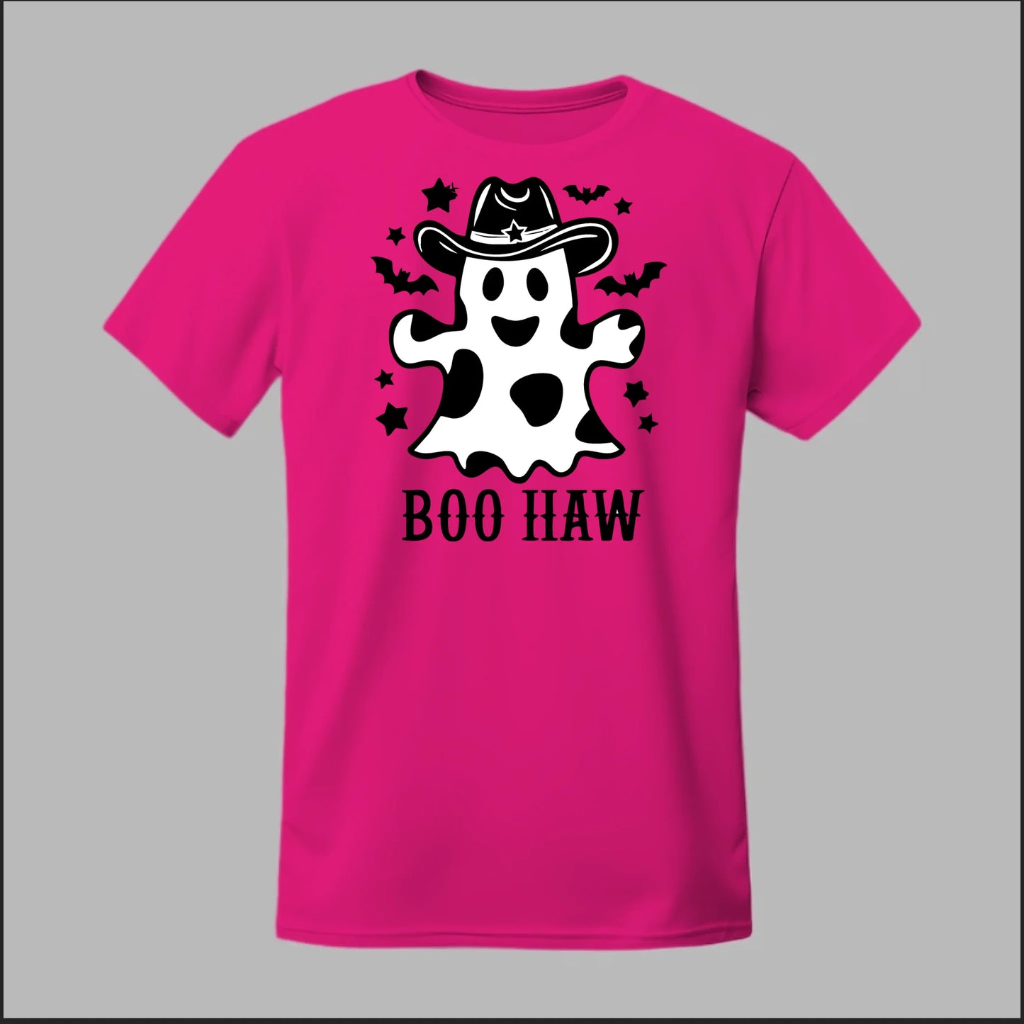 "BOO HAW" Ghost Tee