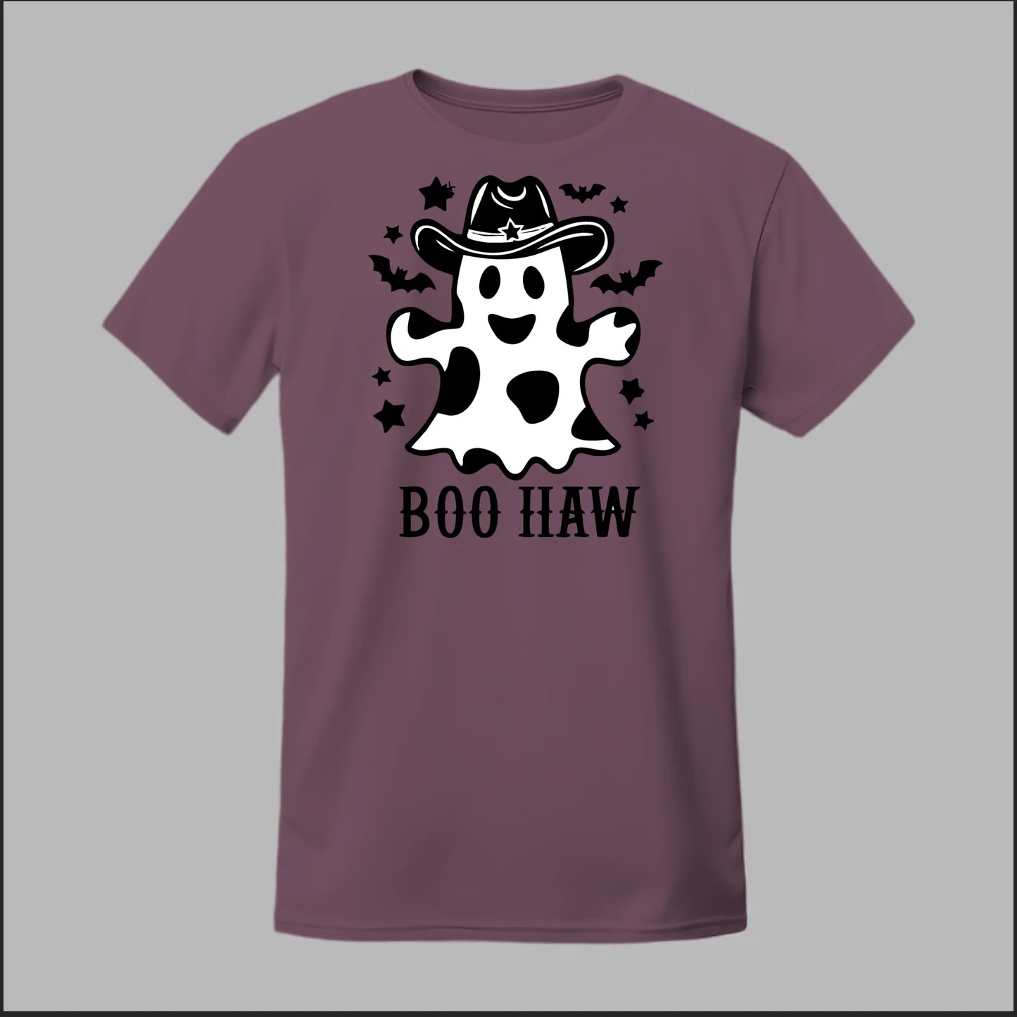 "BOO HAW" Ghost Tee