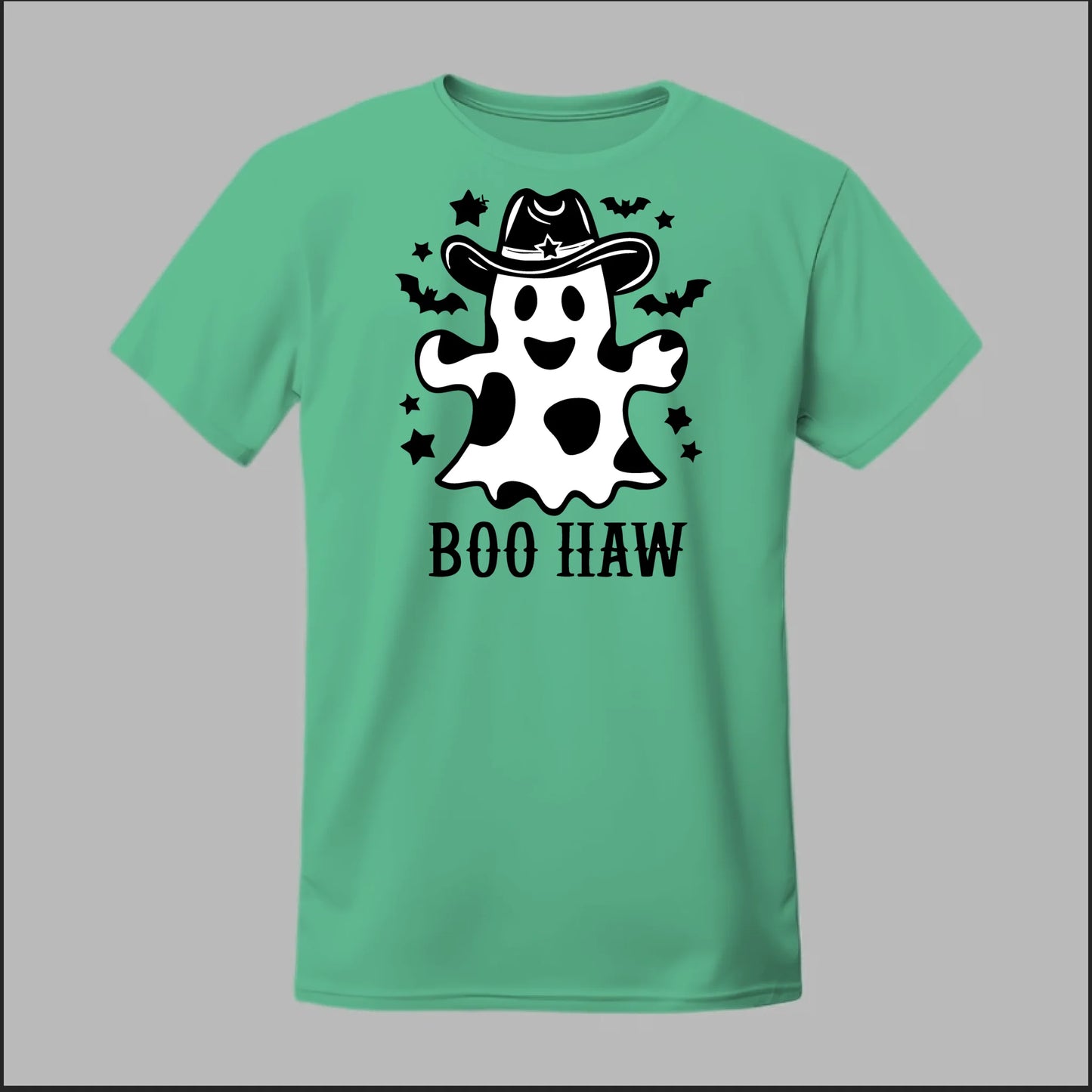 "BOO HAW" Ghost Tee