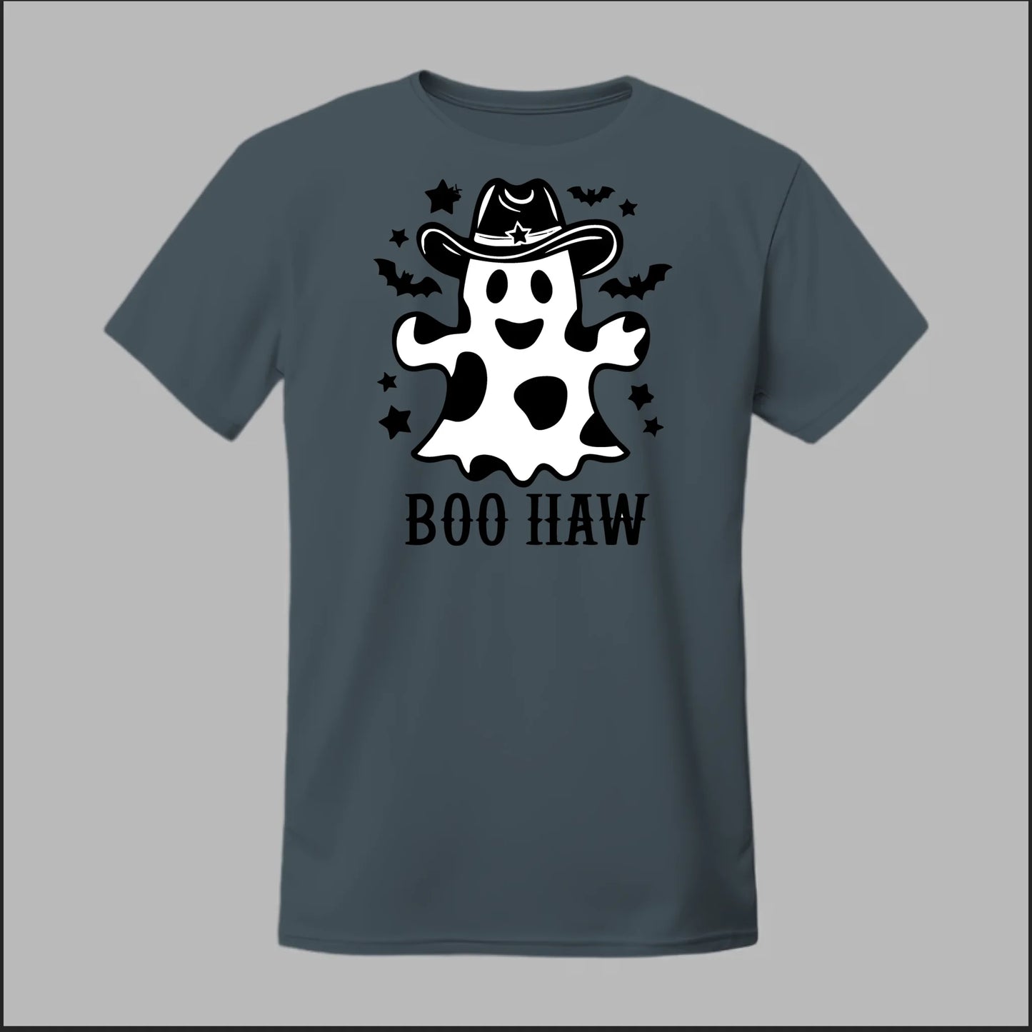 "BOO HAW" Ghost Tee