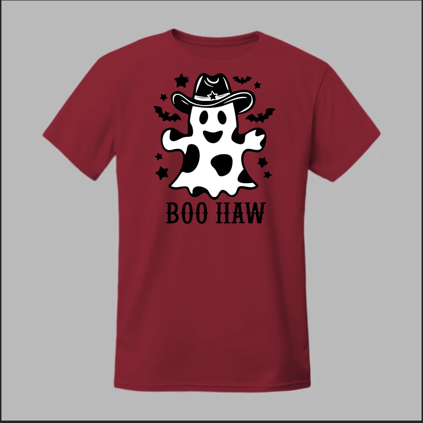 "BOO HAW" Ghost Tee