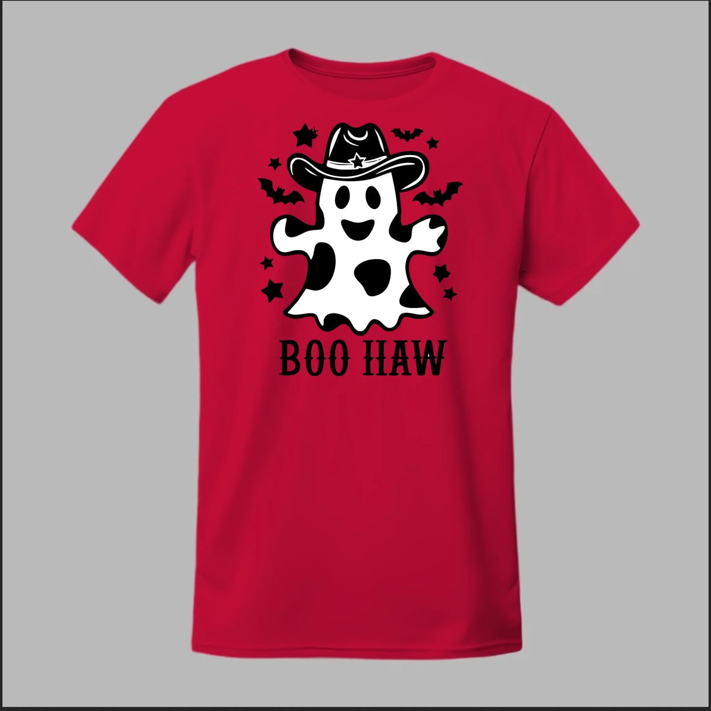 "BOO HAW" Ghost Tee