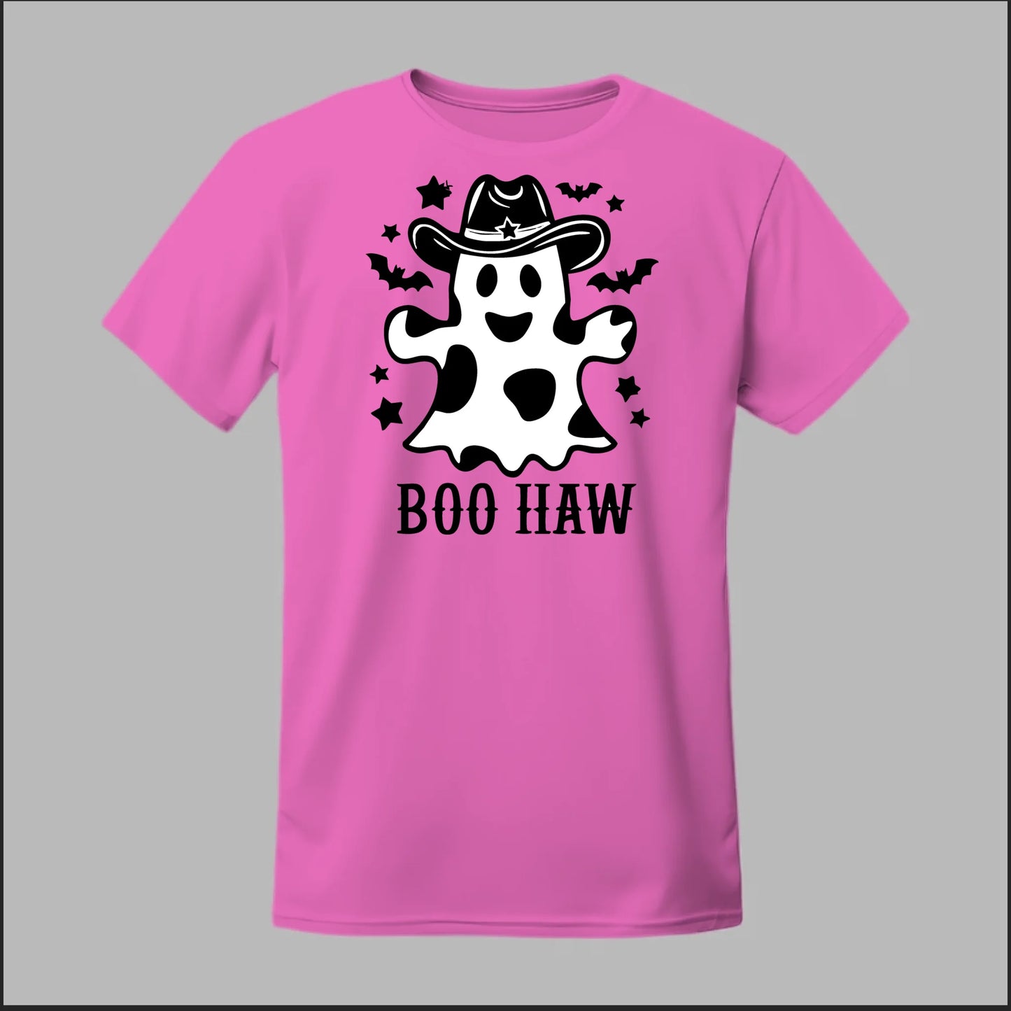 "BOO HAW" Ghost Tee