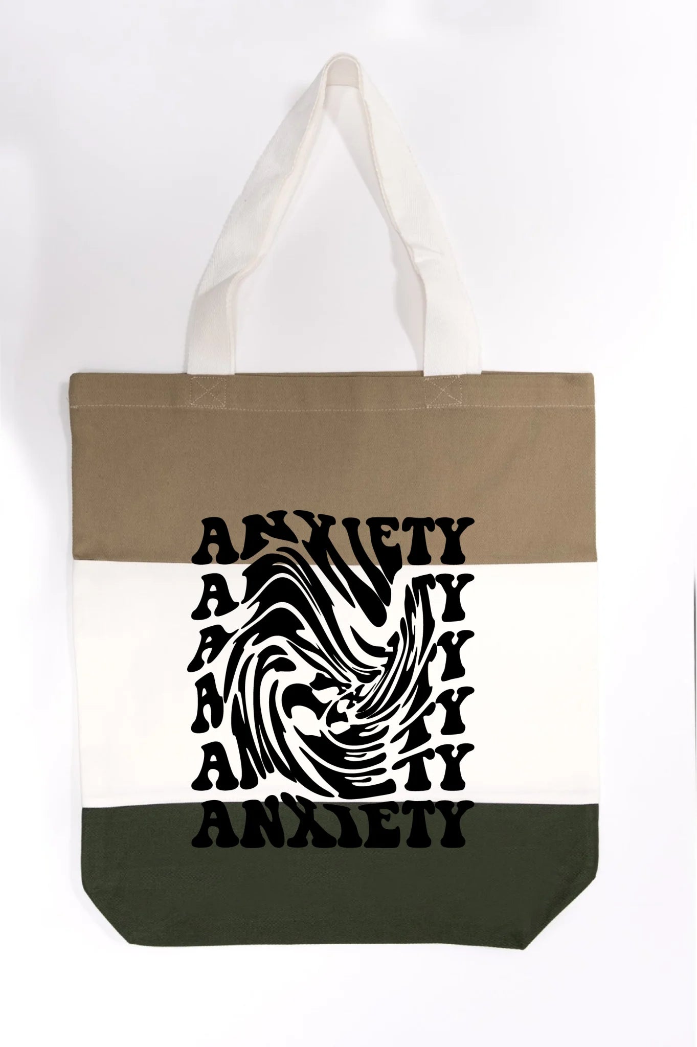 Anxiety Swirl Tote Bag
