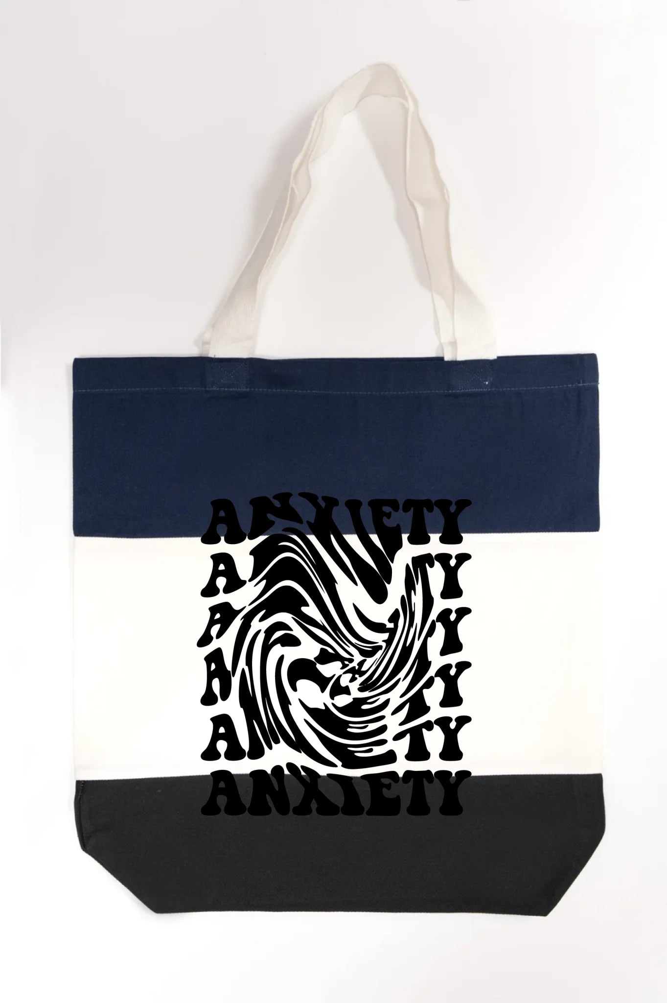 Anxiety Swirl Tote Bag