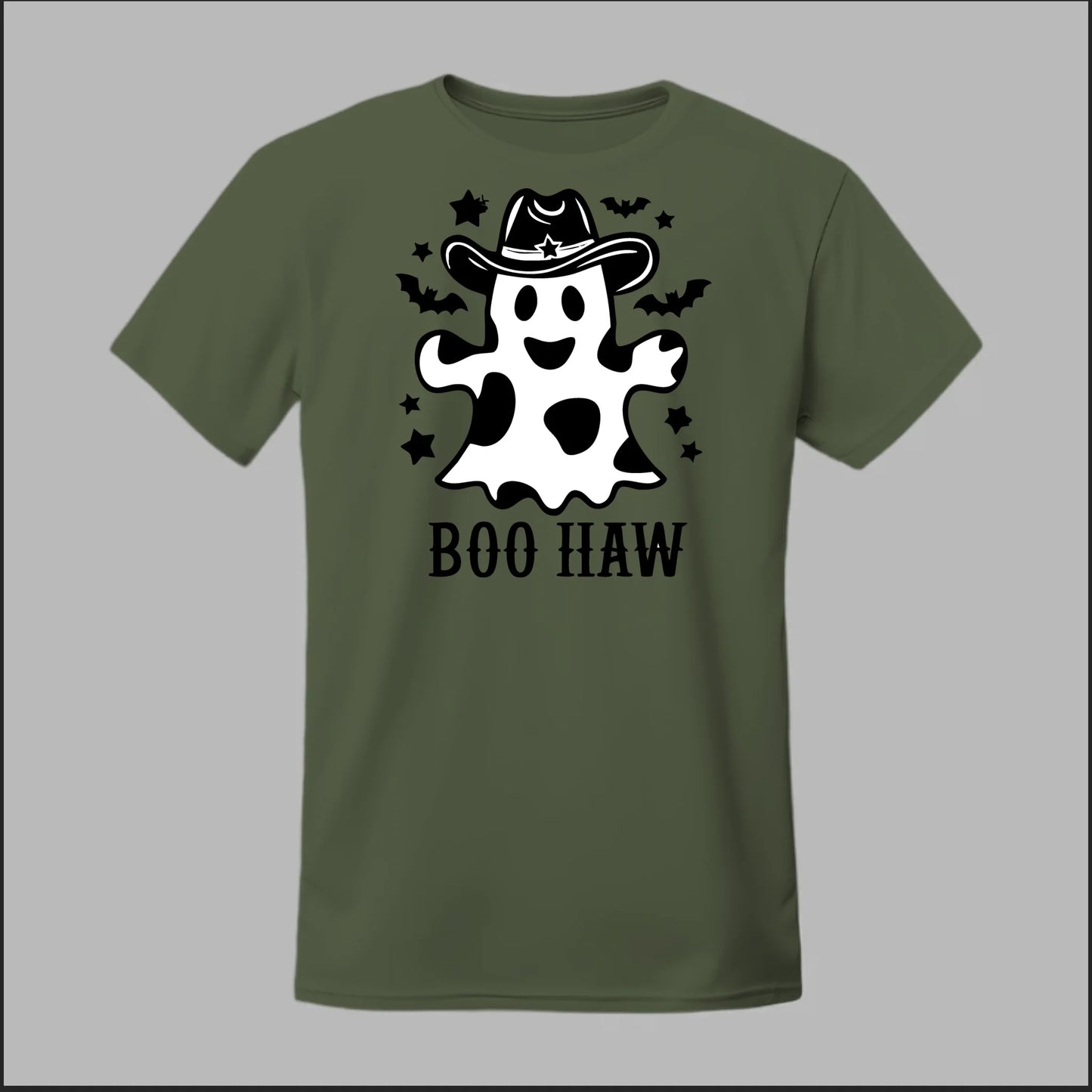 "BOO HAW" Ghost Tee