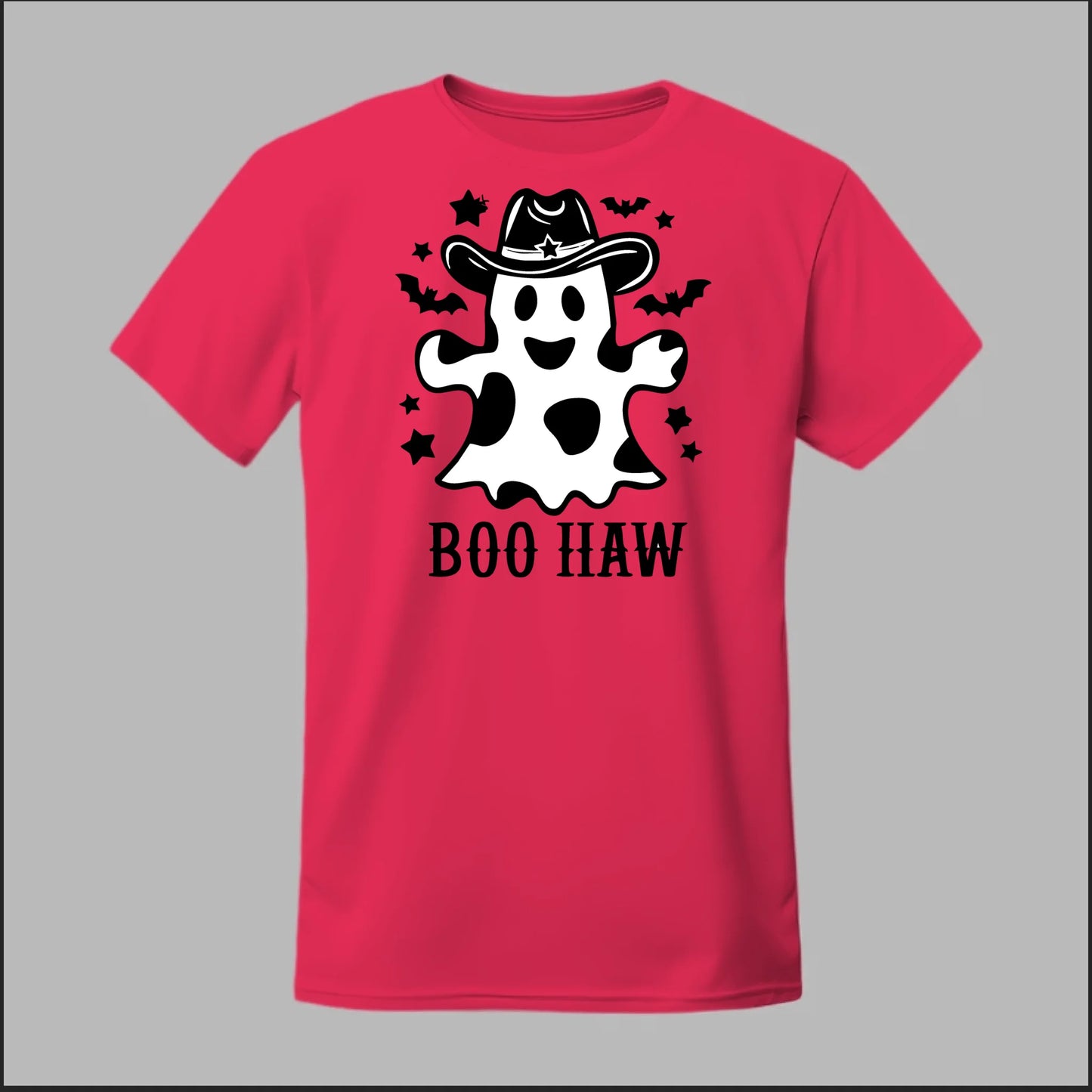 "BOO HAW" Ghost Tee