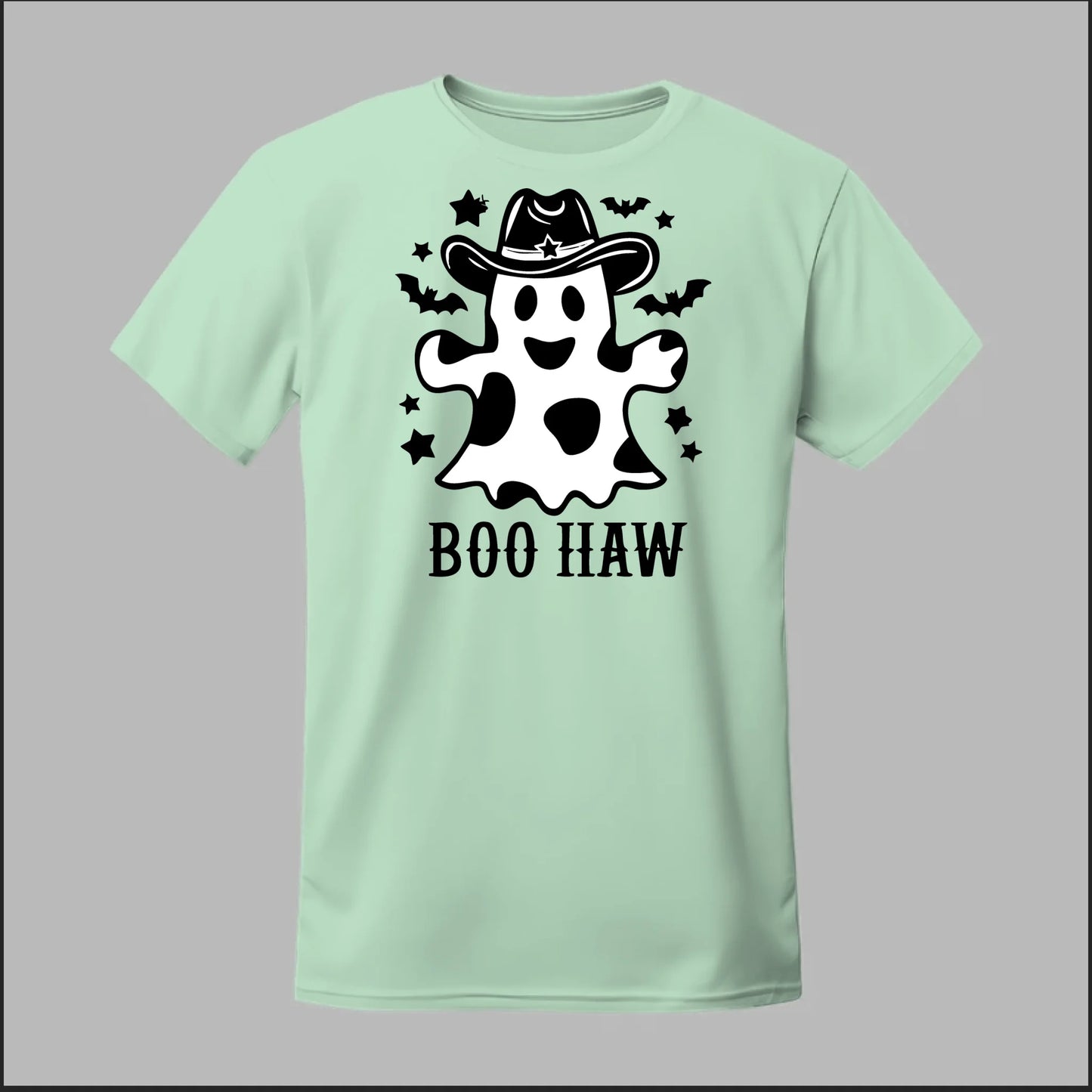 "BOO HAW" Ghost Tee
