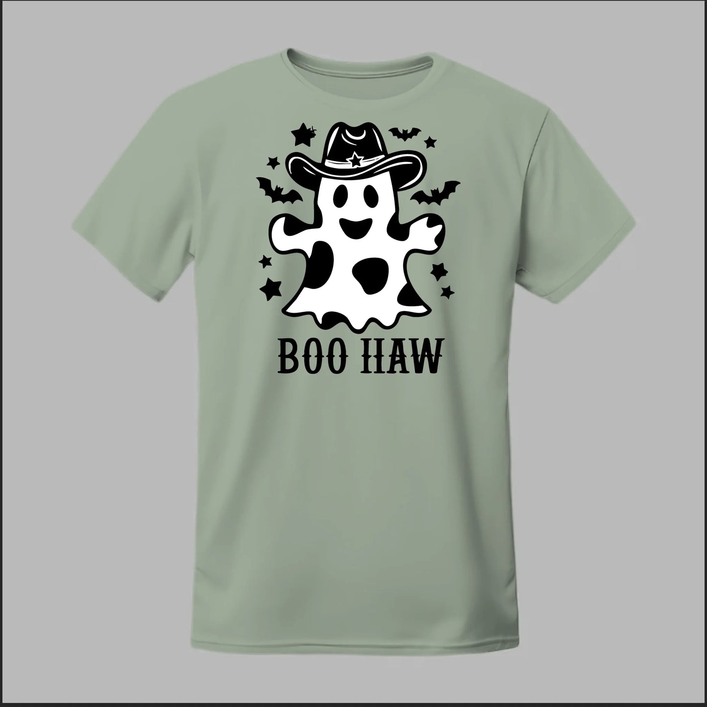 "BOO HAW" Ghost Tee