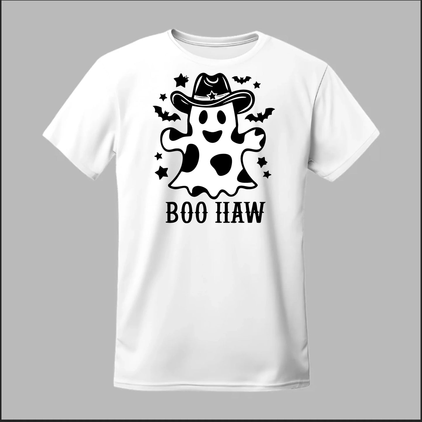 "BOO HAW" Ghost Tee