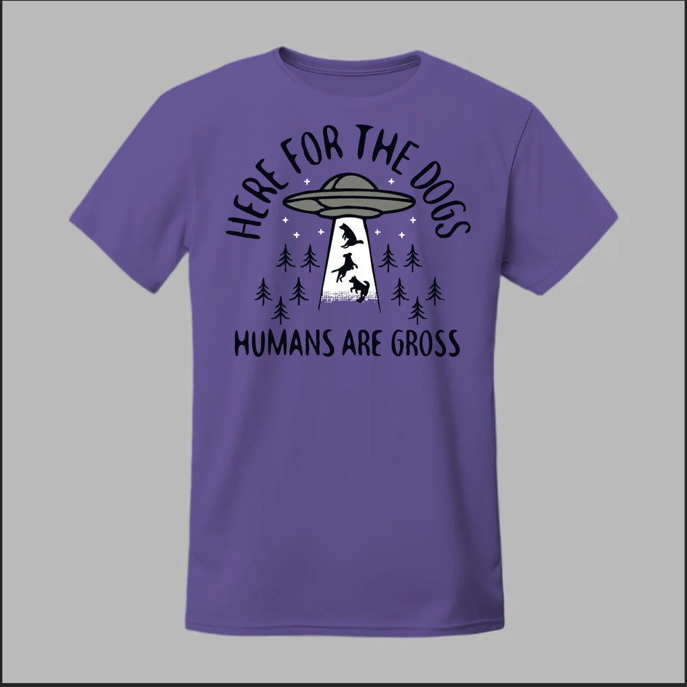 Here for the Dogs Tee