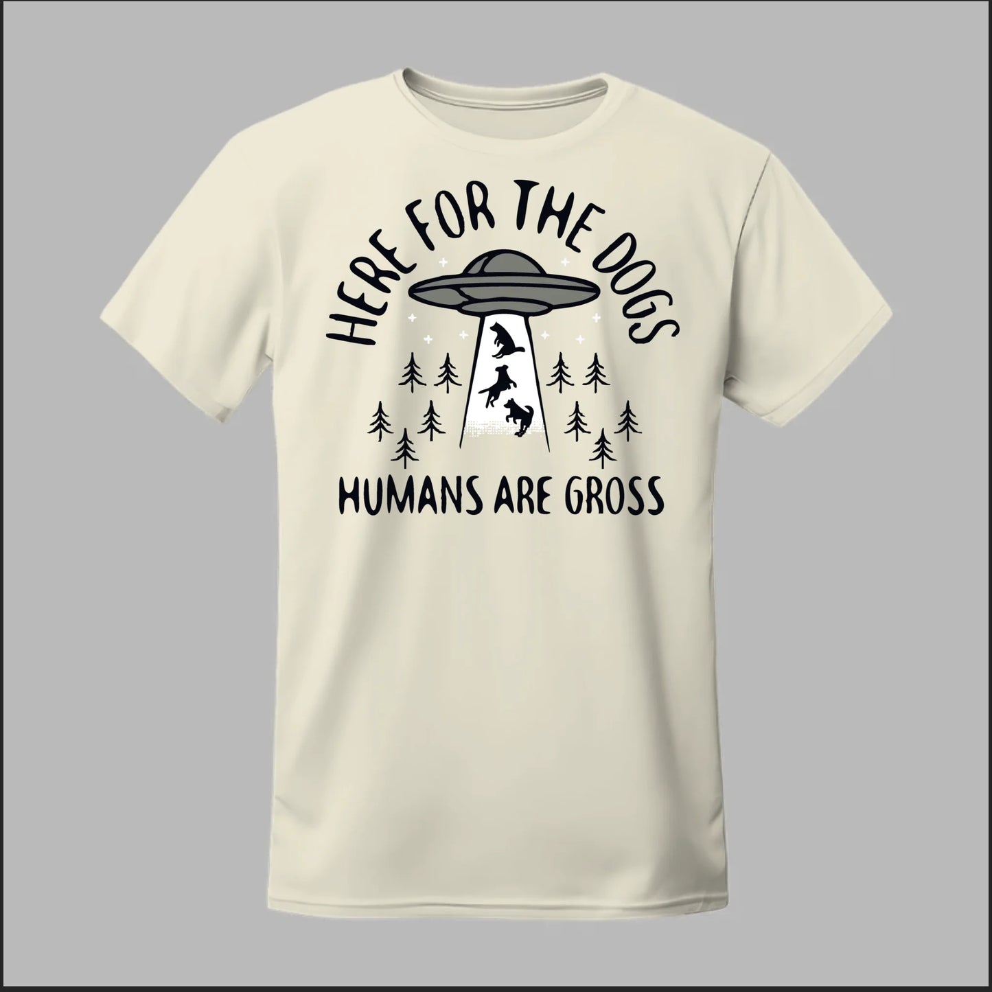 Here for the Dogs Tee