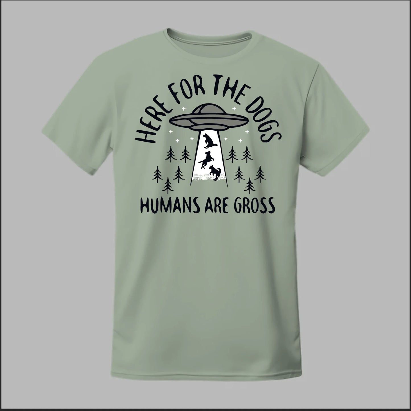 Here for the Dogs Tee