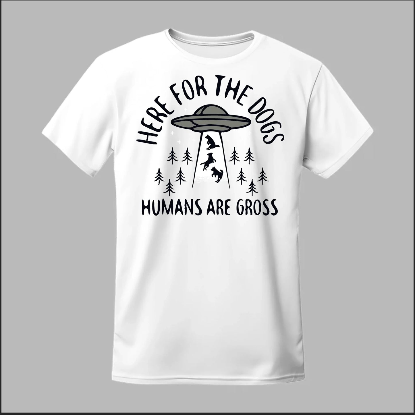 Here for the Dogs Tee