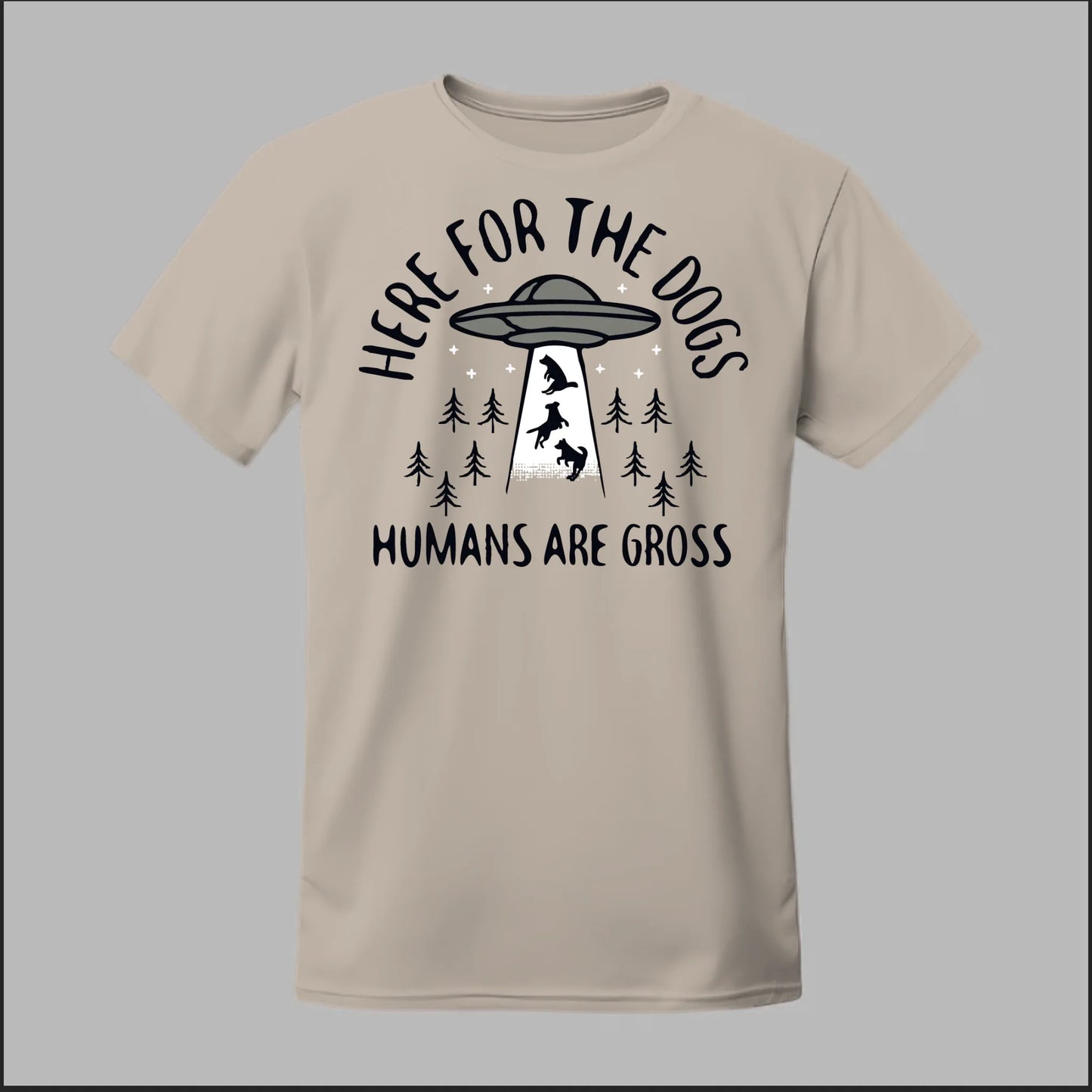 Here for the Dogs Tee