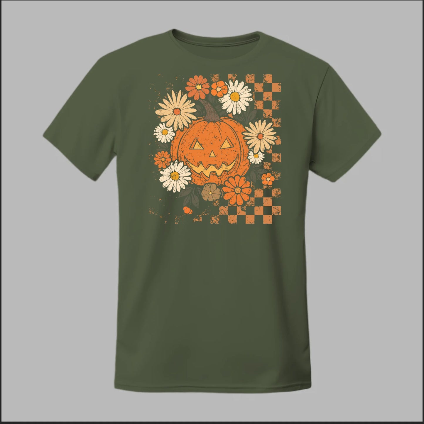 Front Military Green