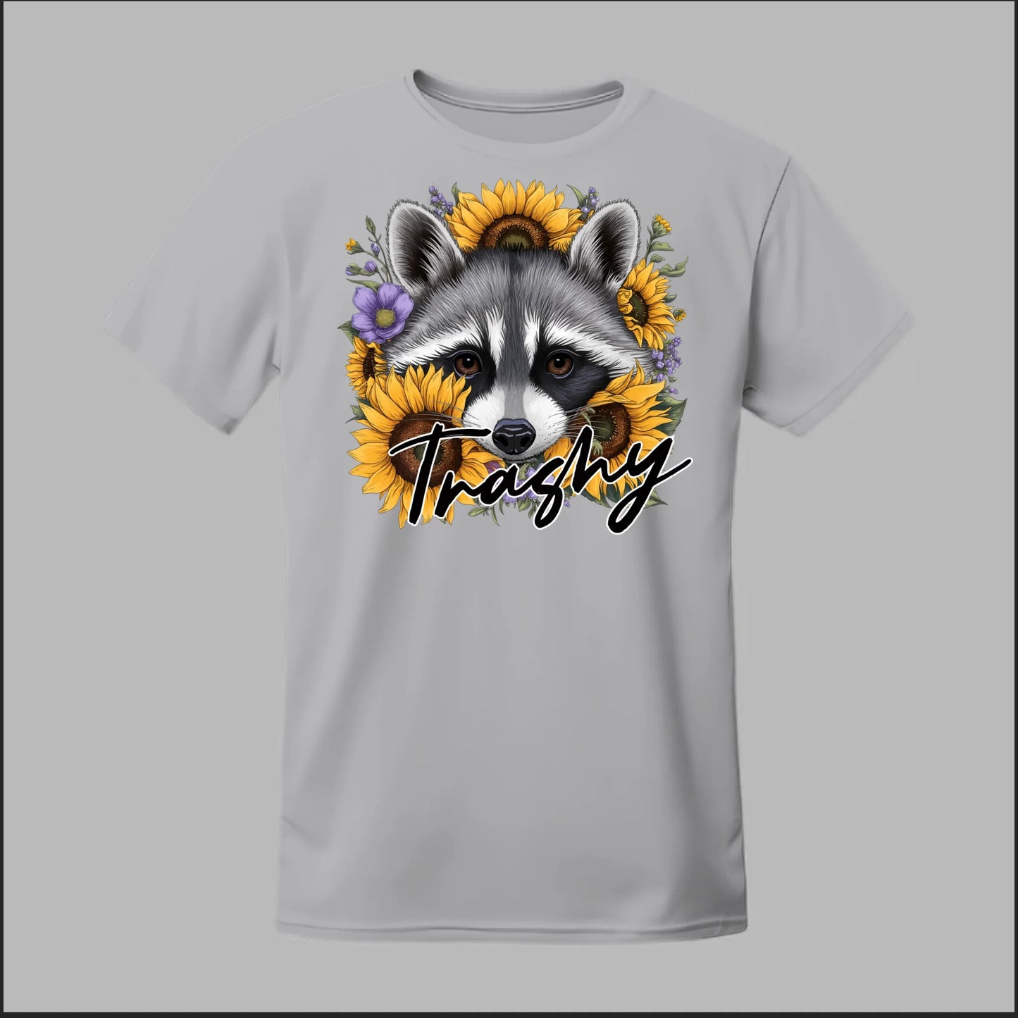 Front Ring Spun Sport Grey