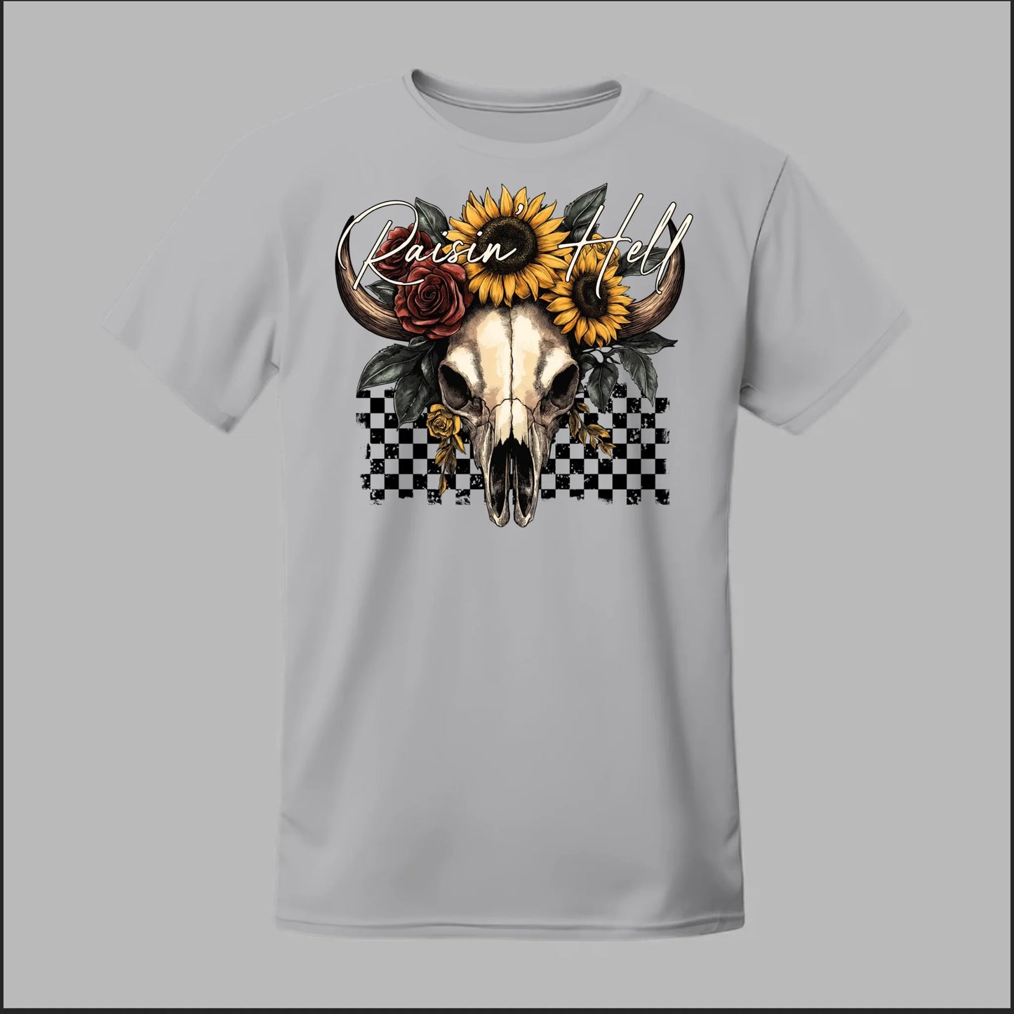 Front Ring Spun Sport Grey