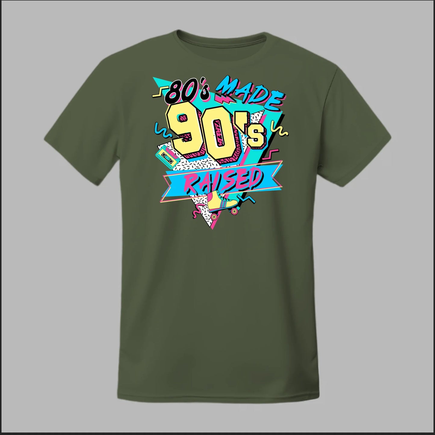 Front Military Green