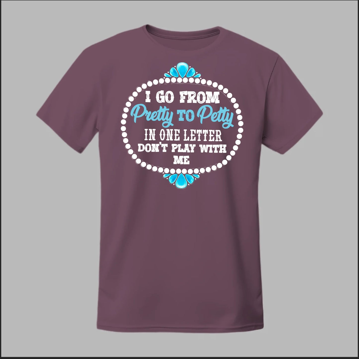 Front Heather Maroon