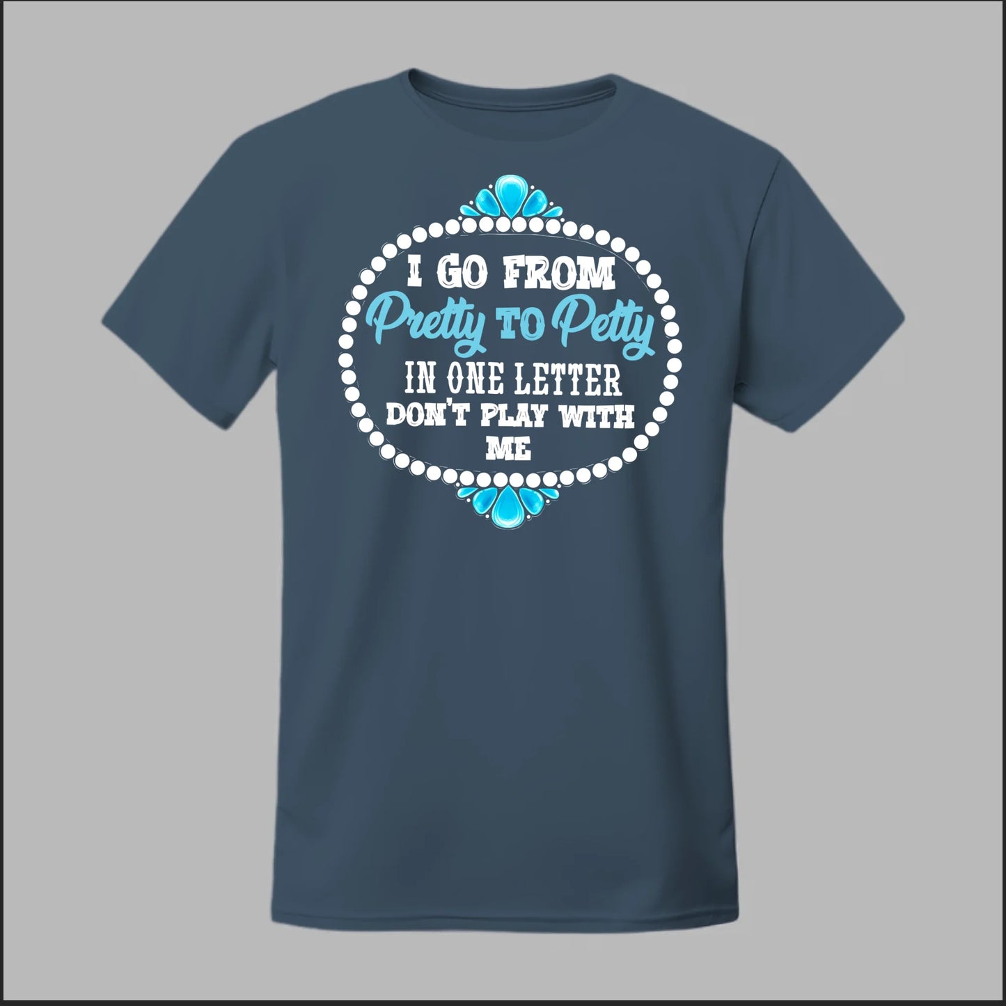 Front Heather Navy