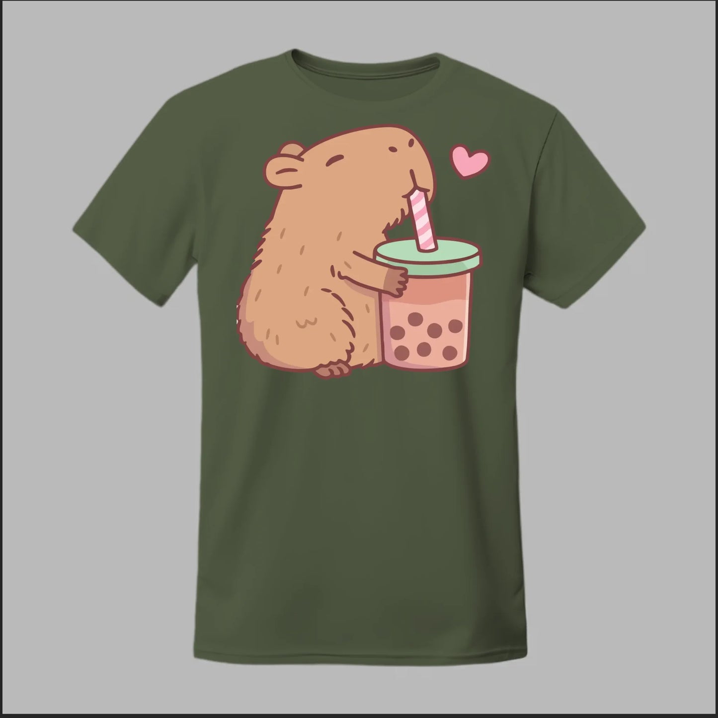 Front Military Green