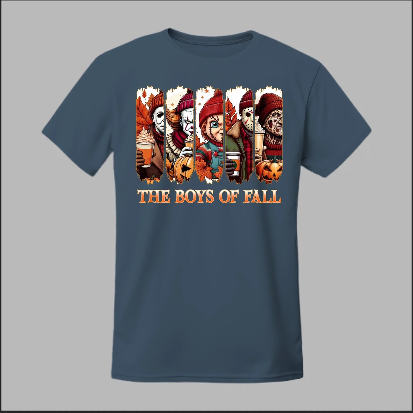 Front Heather Navy