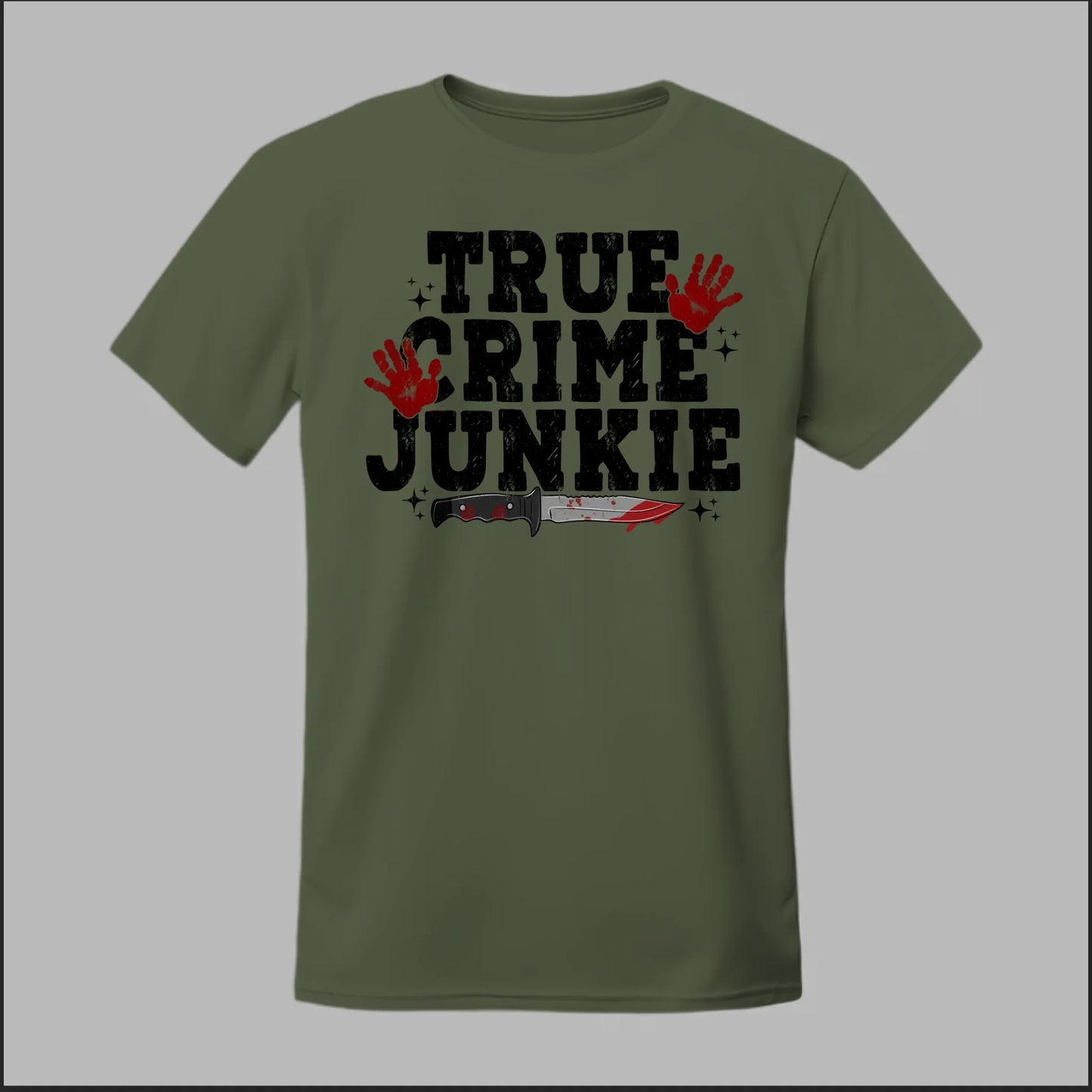 Front Military Green