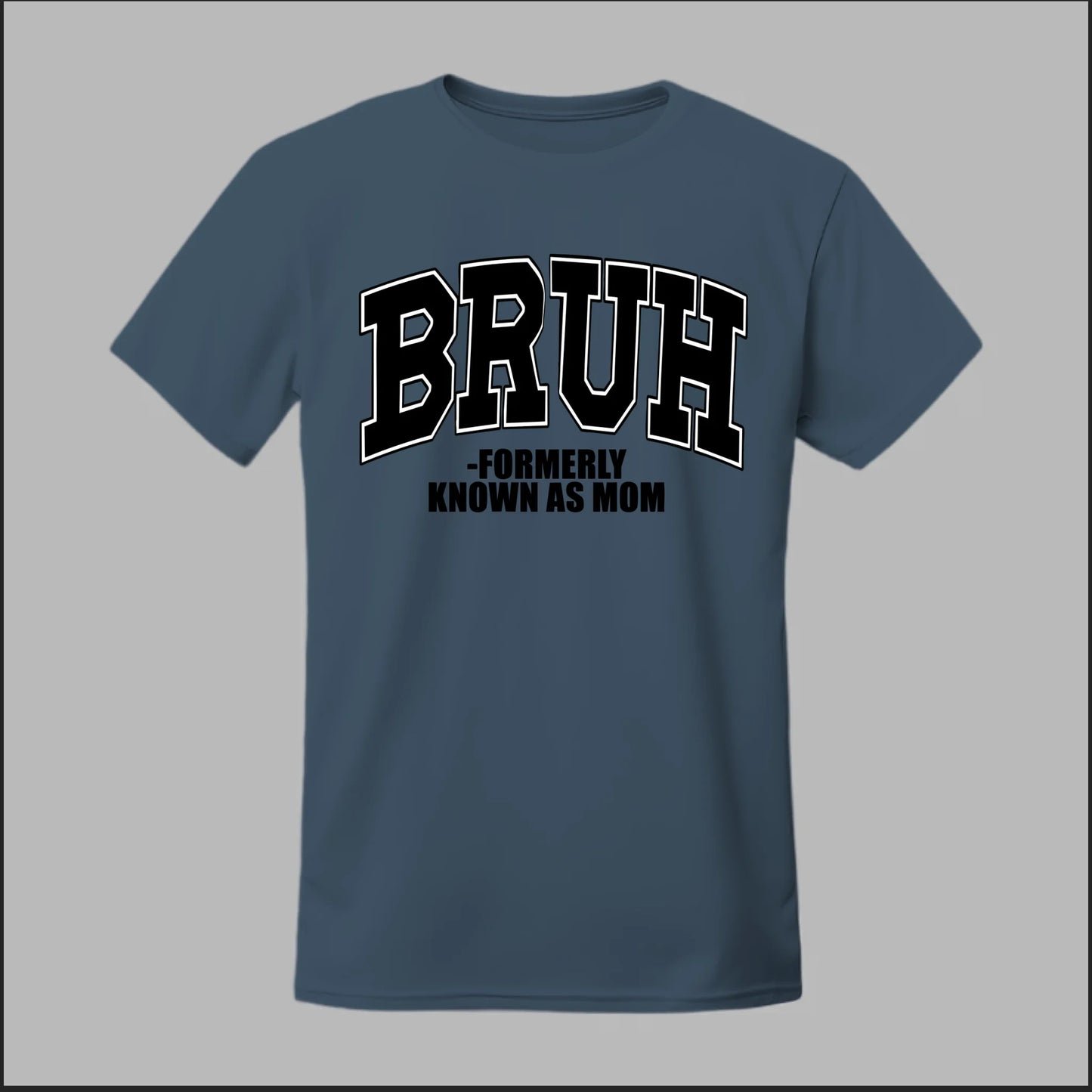 Front Heather Navy