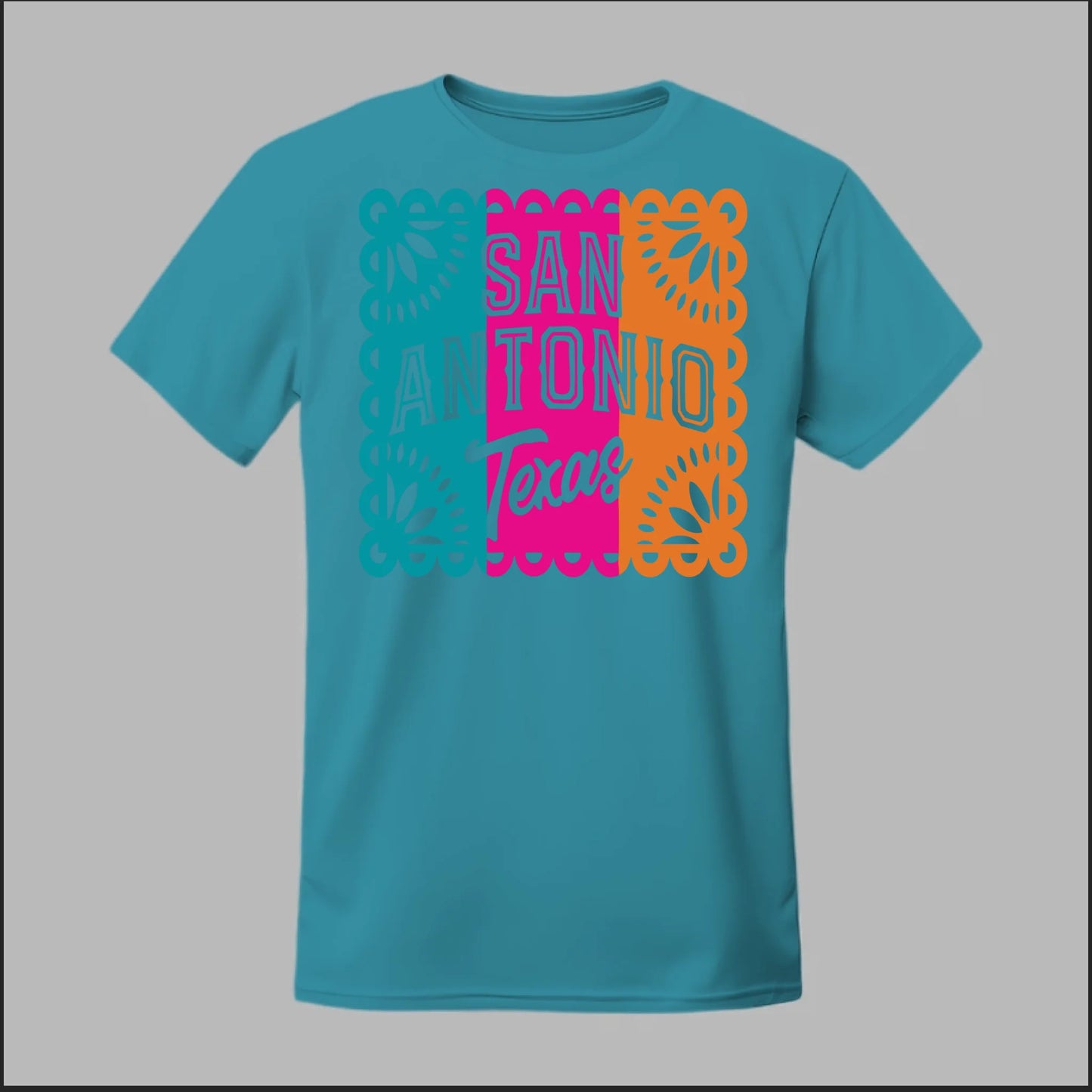 Front Heather Galapagos Blue