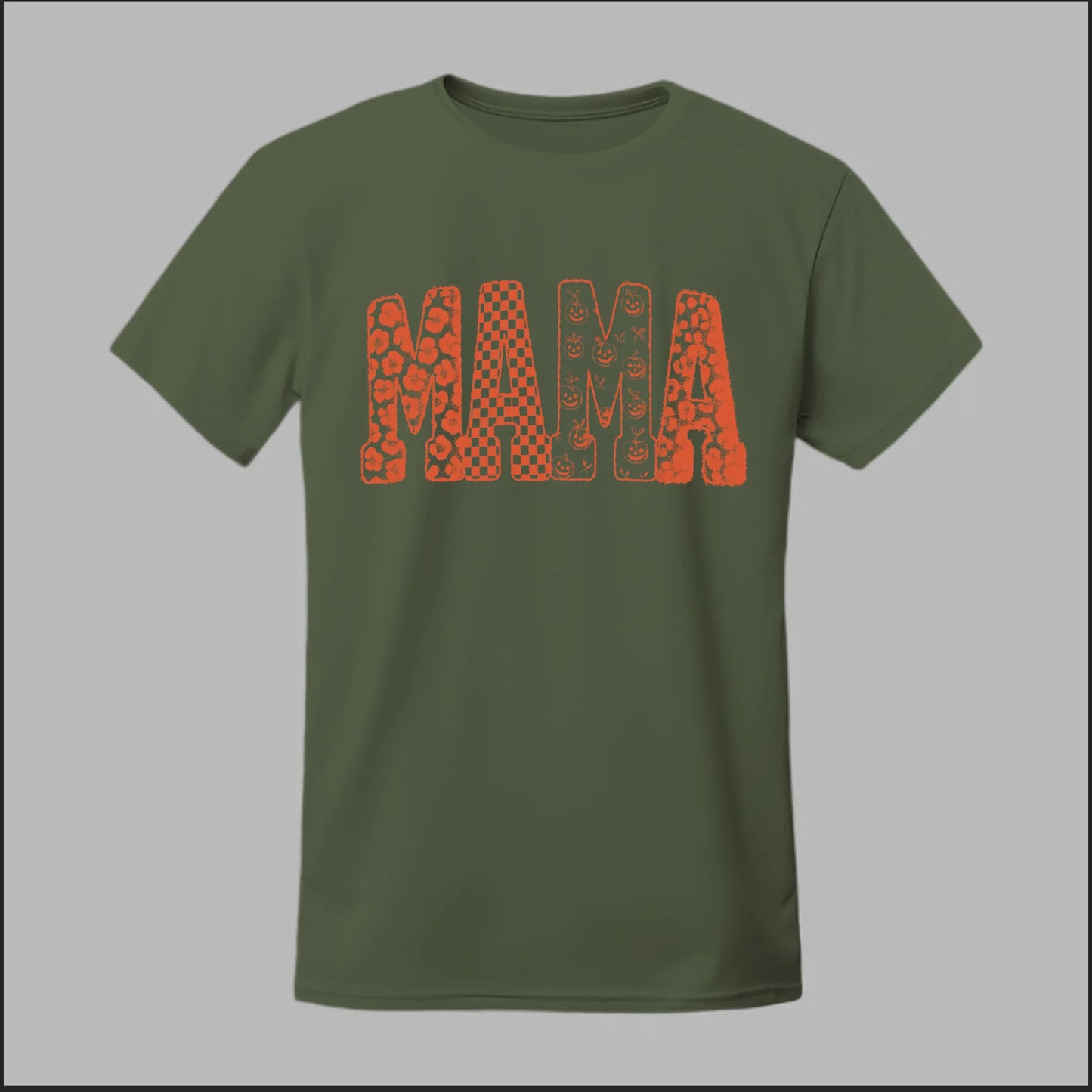 Front Military Green