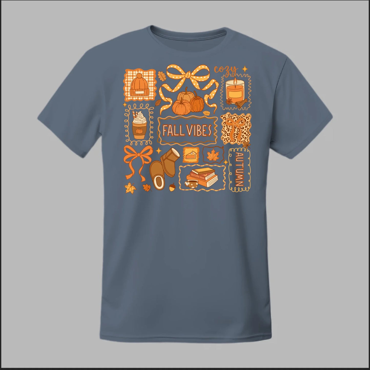 Front Heather Indigo