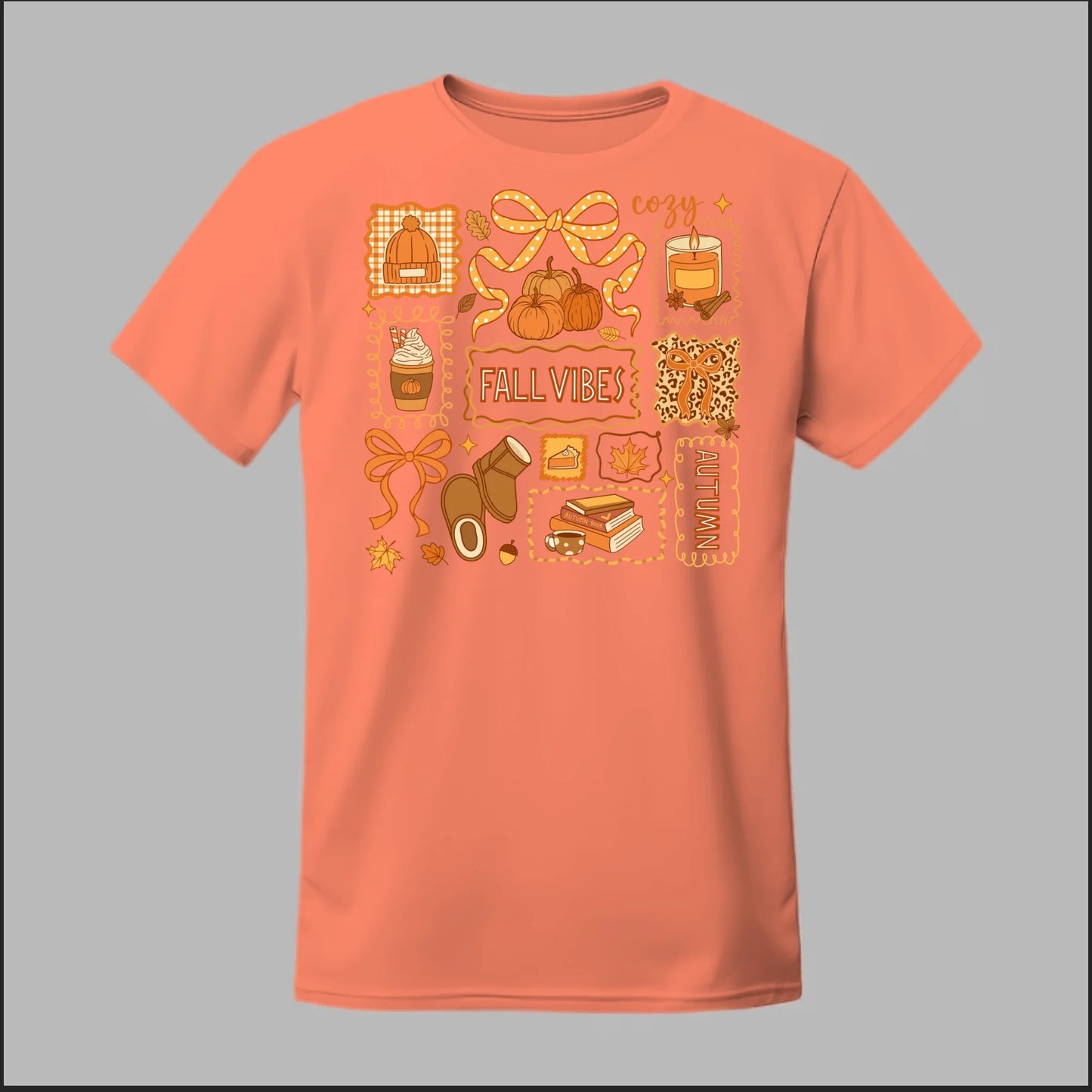 Front Heather Orange