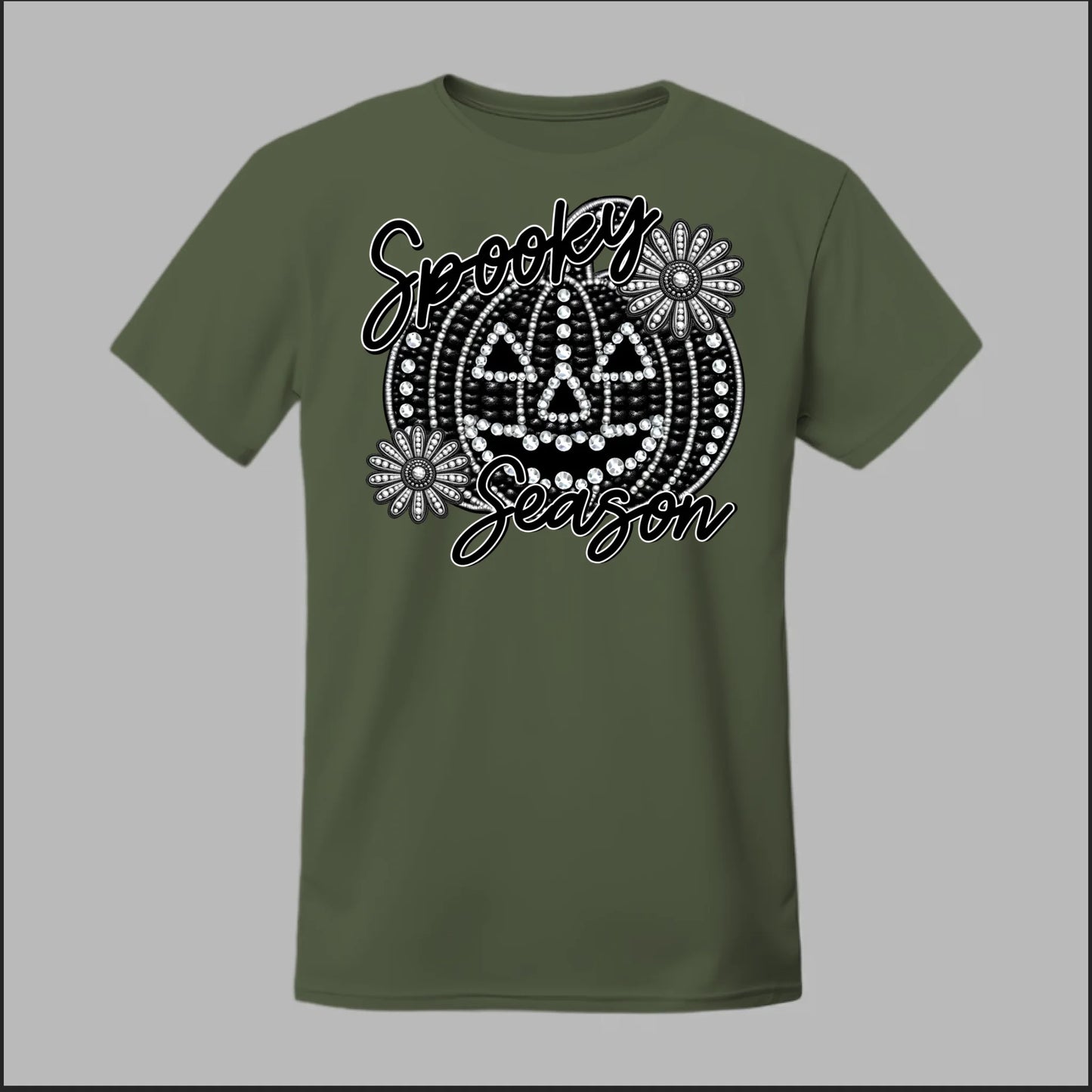 Front Military Green