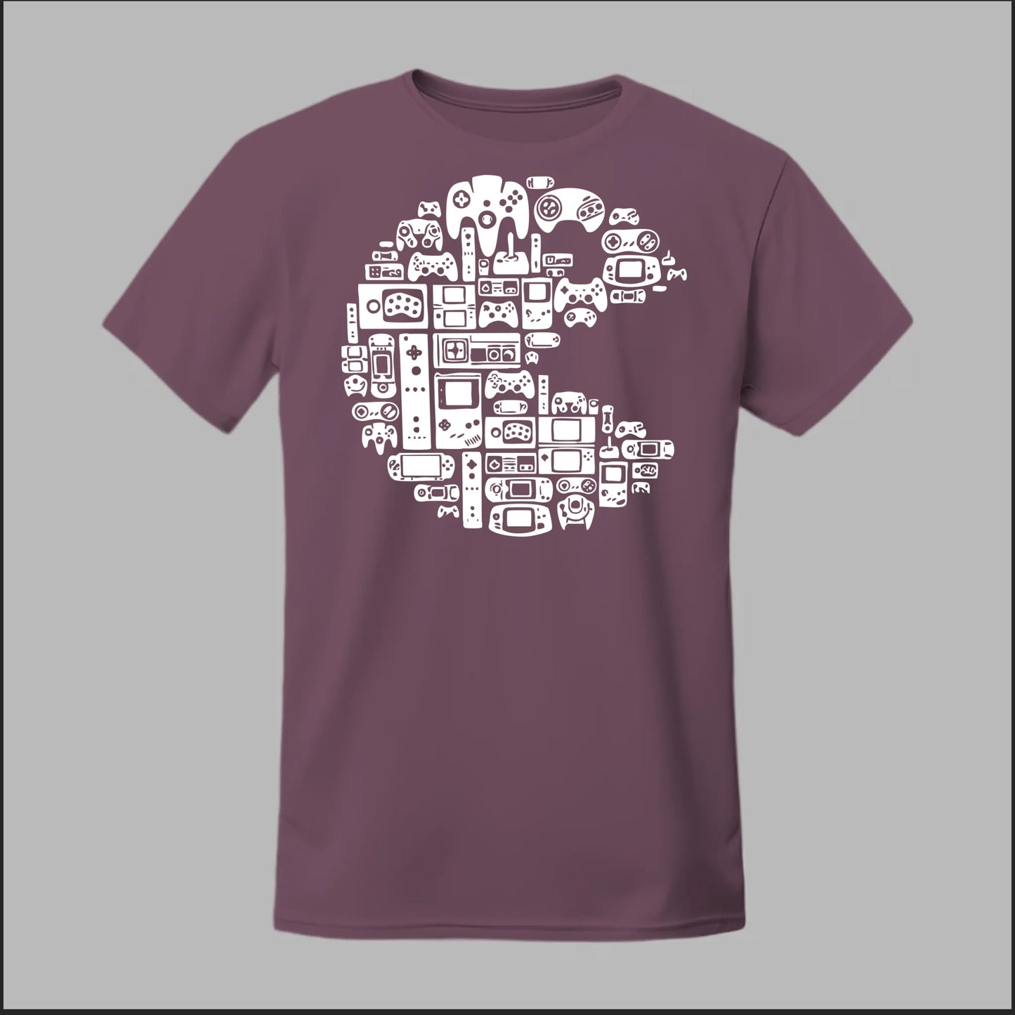 Front Heather Maroon