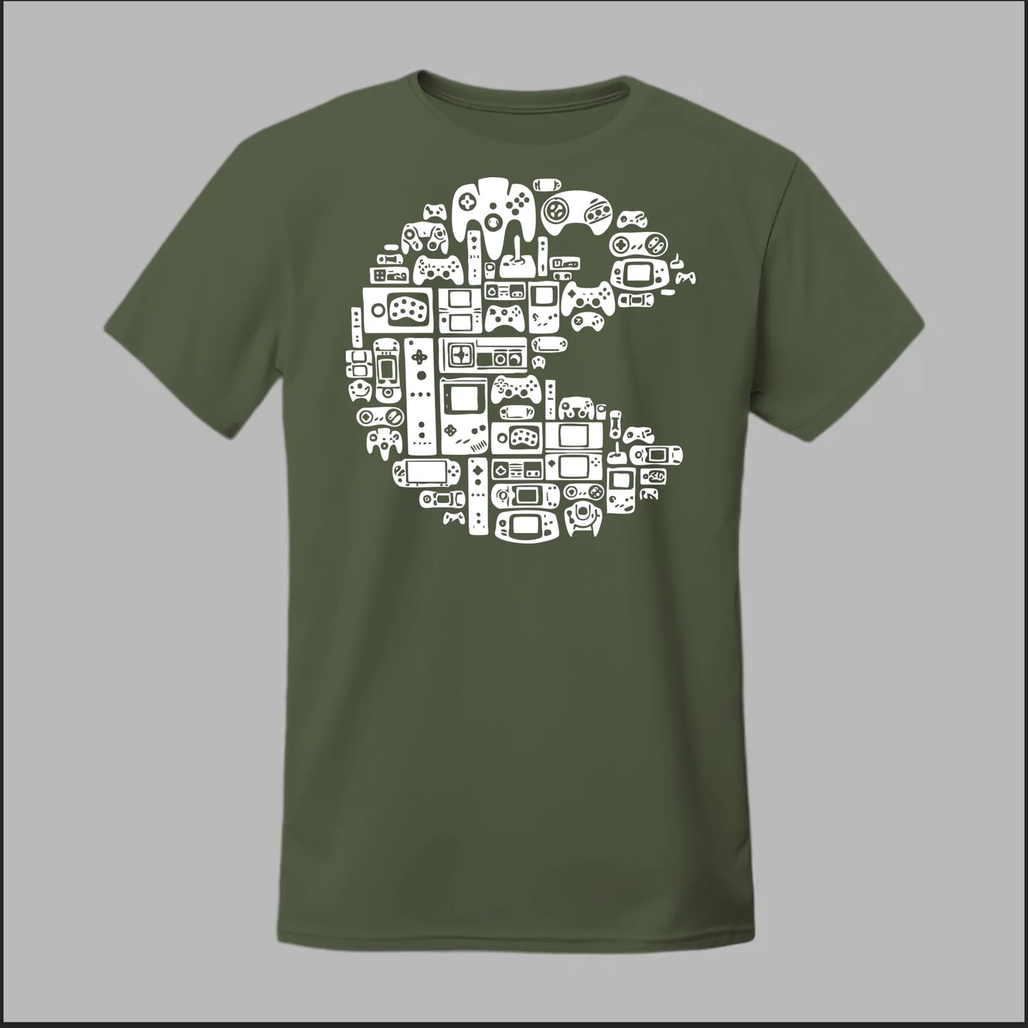 Front Military Green