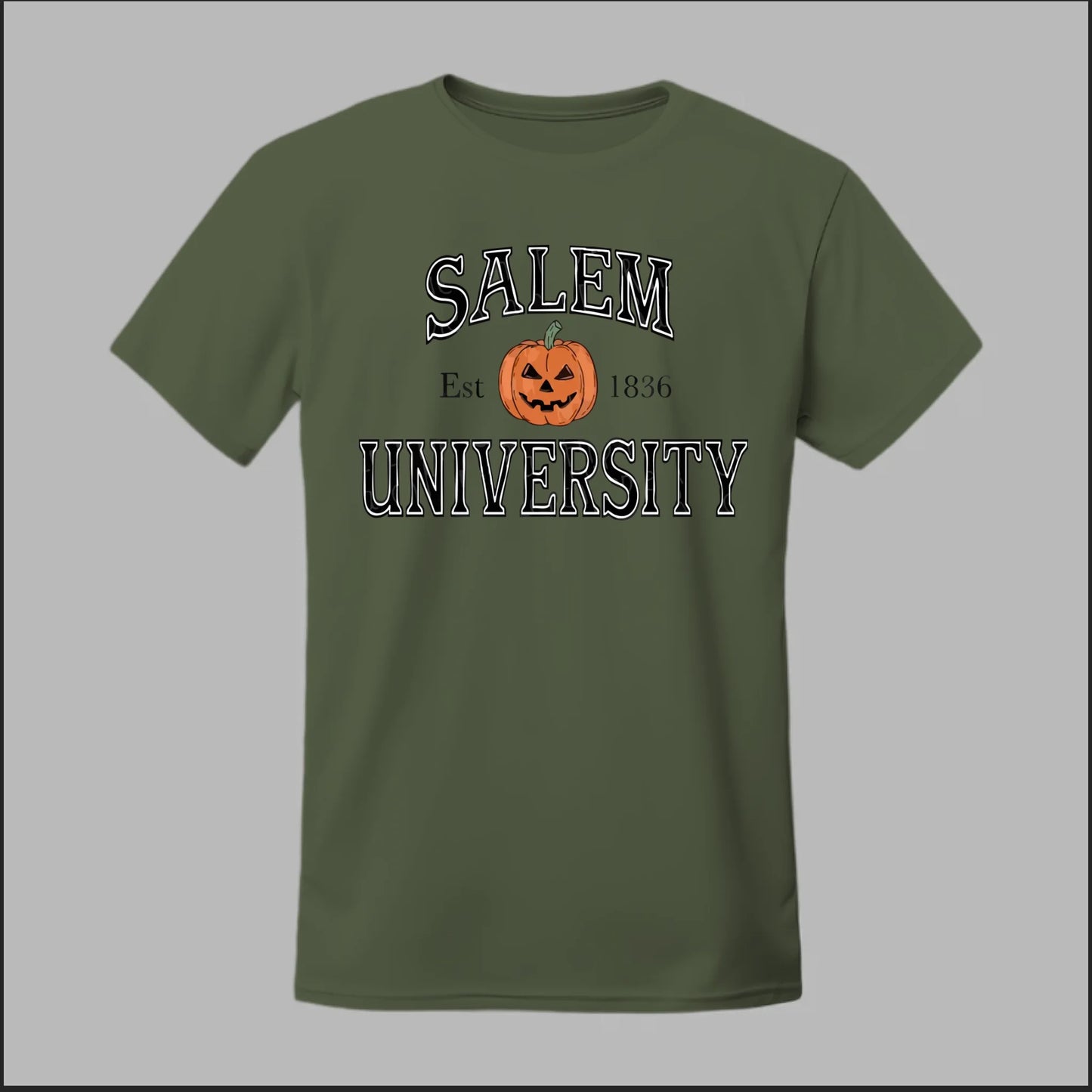 Front Military Green
