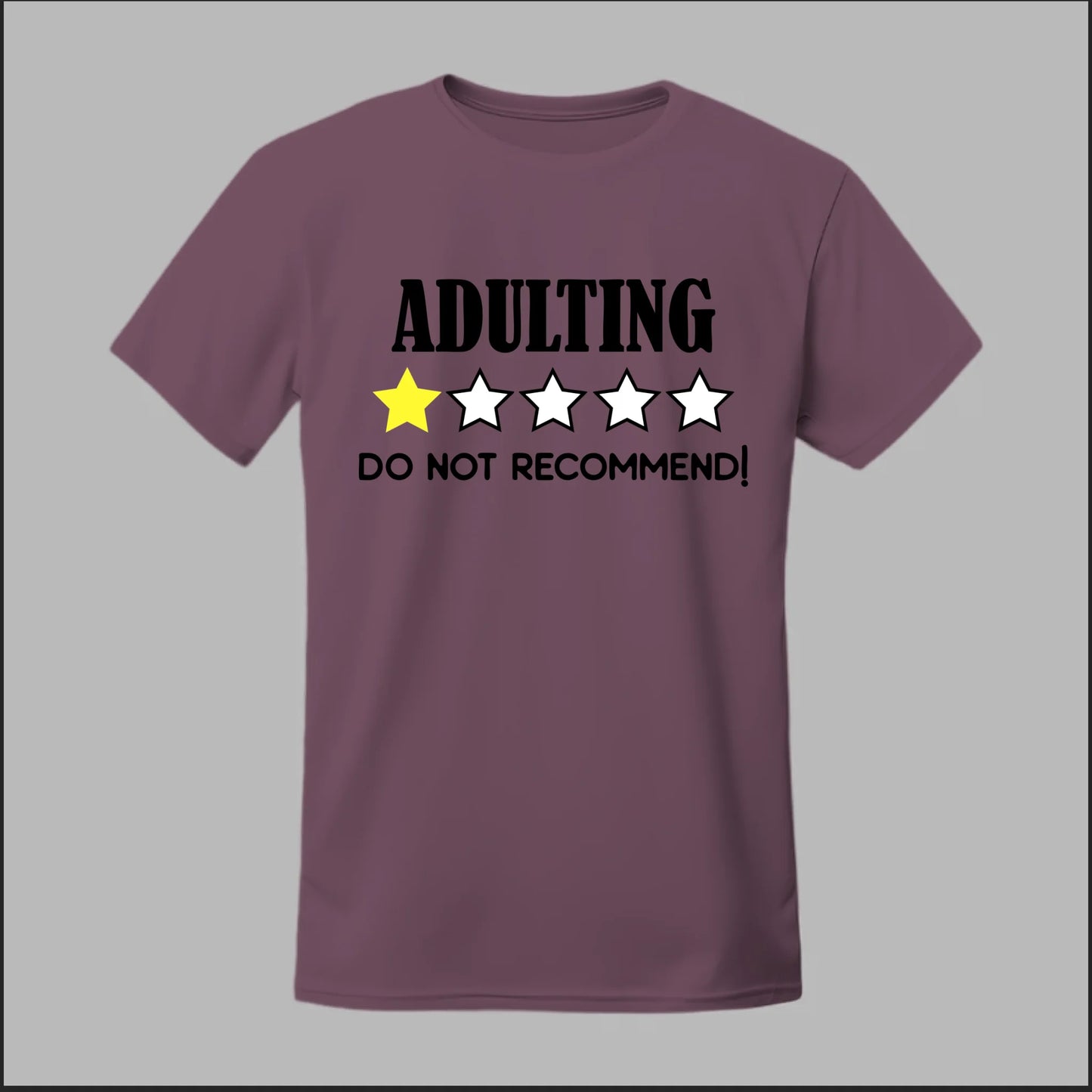 Front Heather Maroon