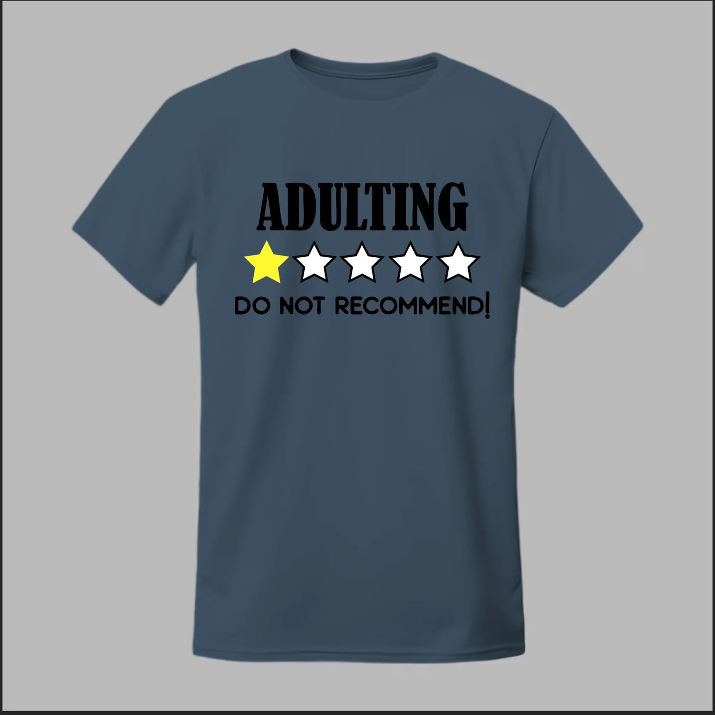 Front Heather Navy