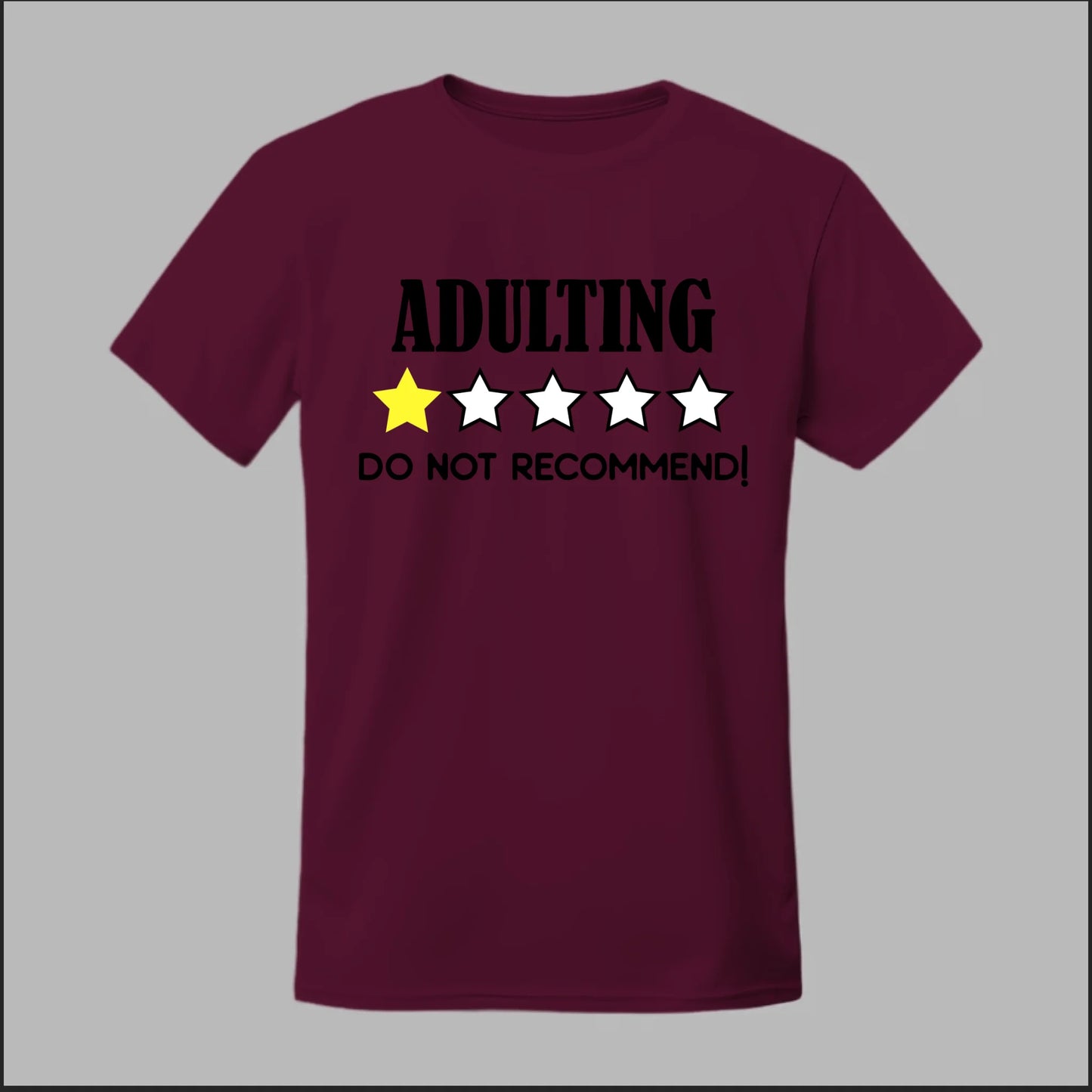 Front Maroon