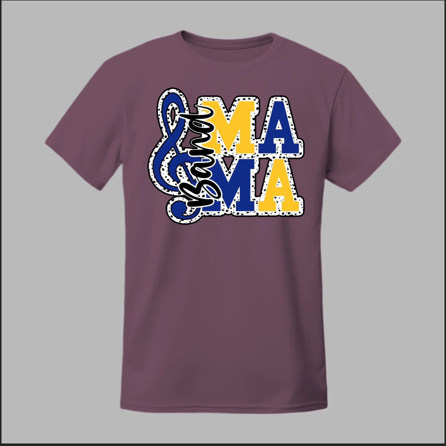 Front Heather Maroon
