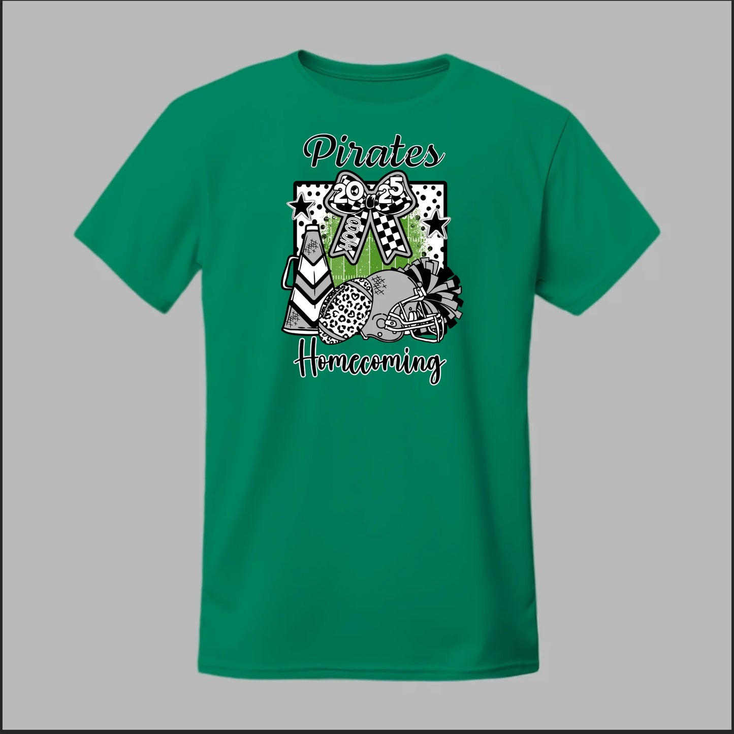 Front Kelly Green