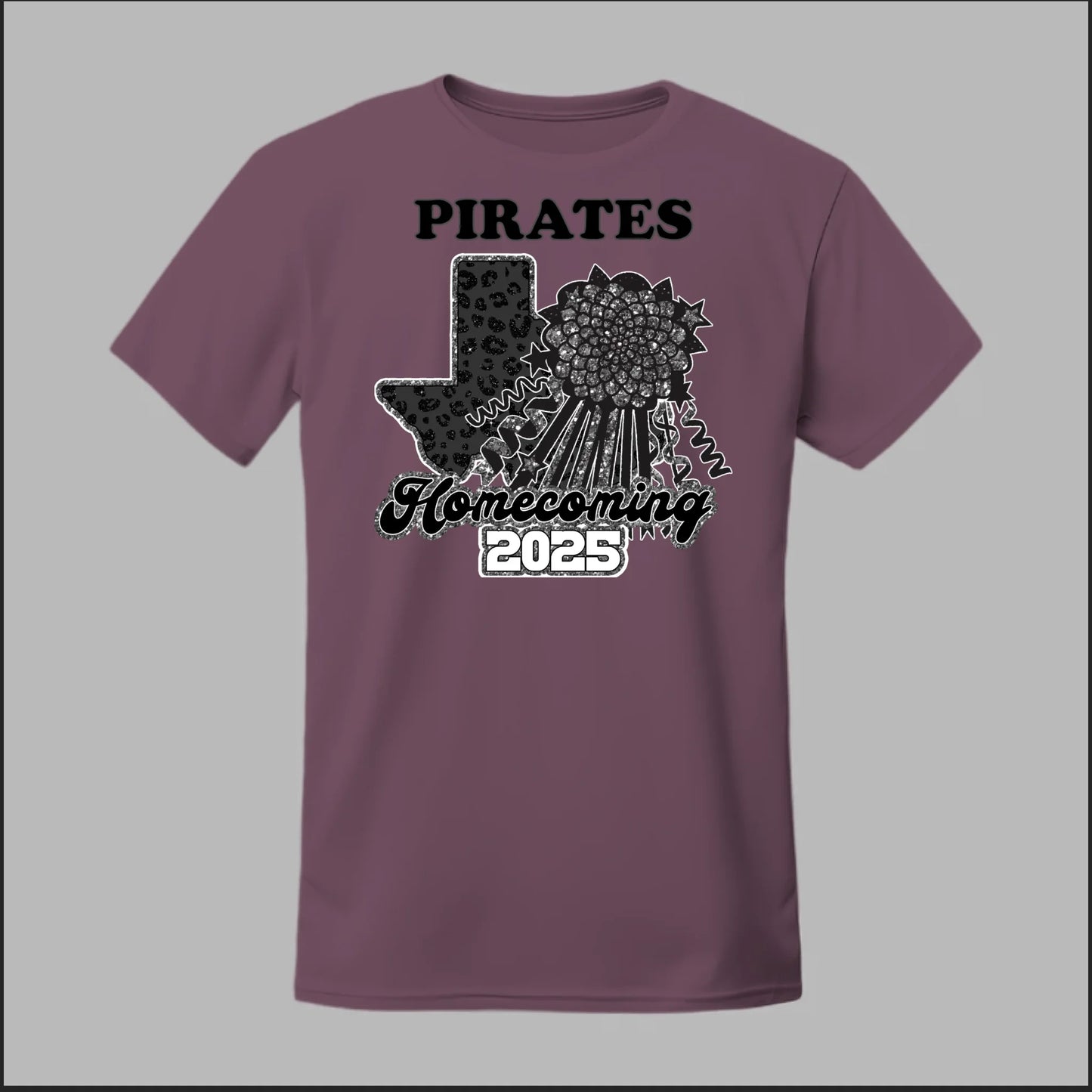 Front Heather Maroon