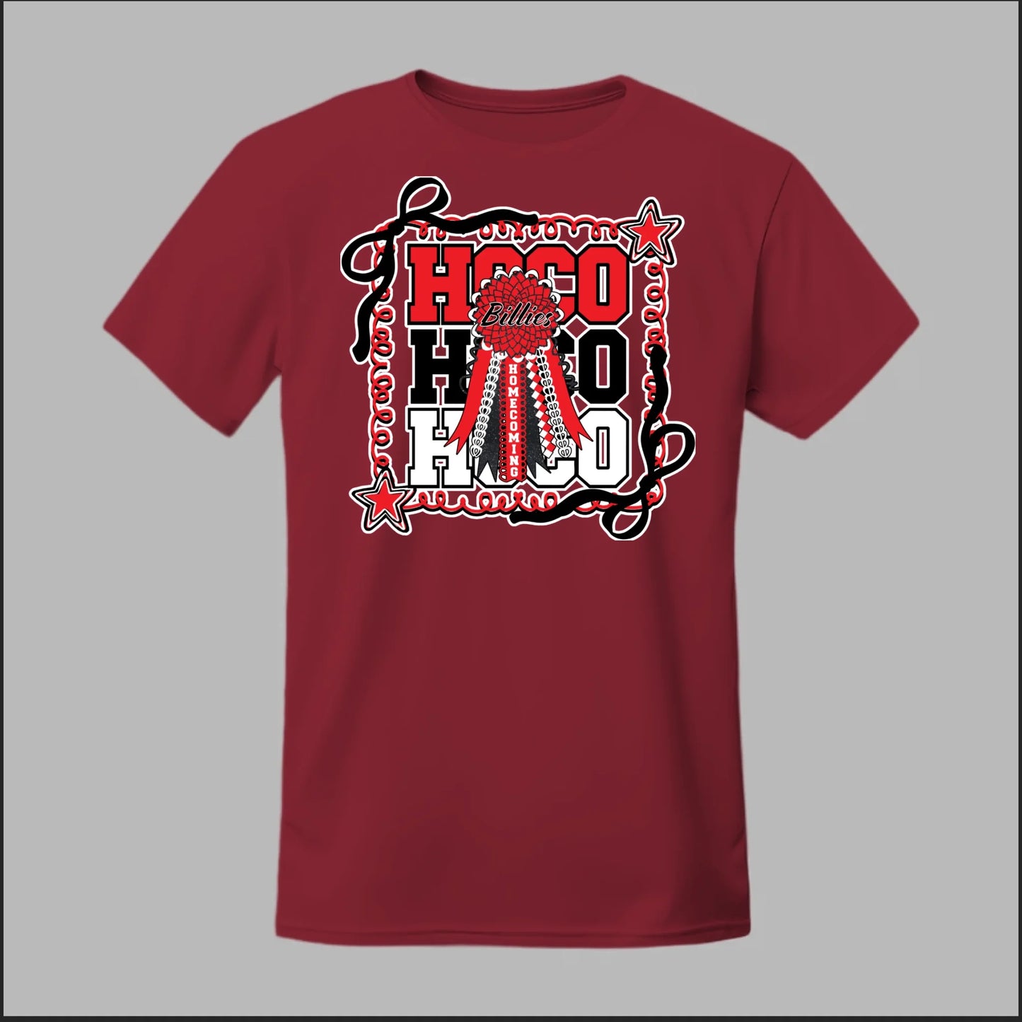 Front Cardinal Red