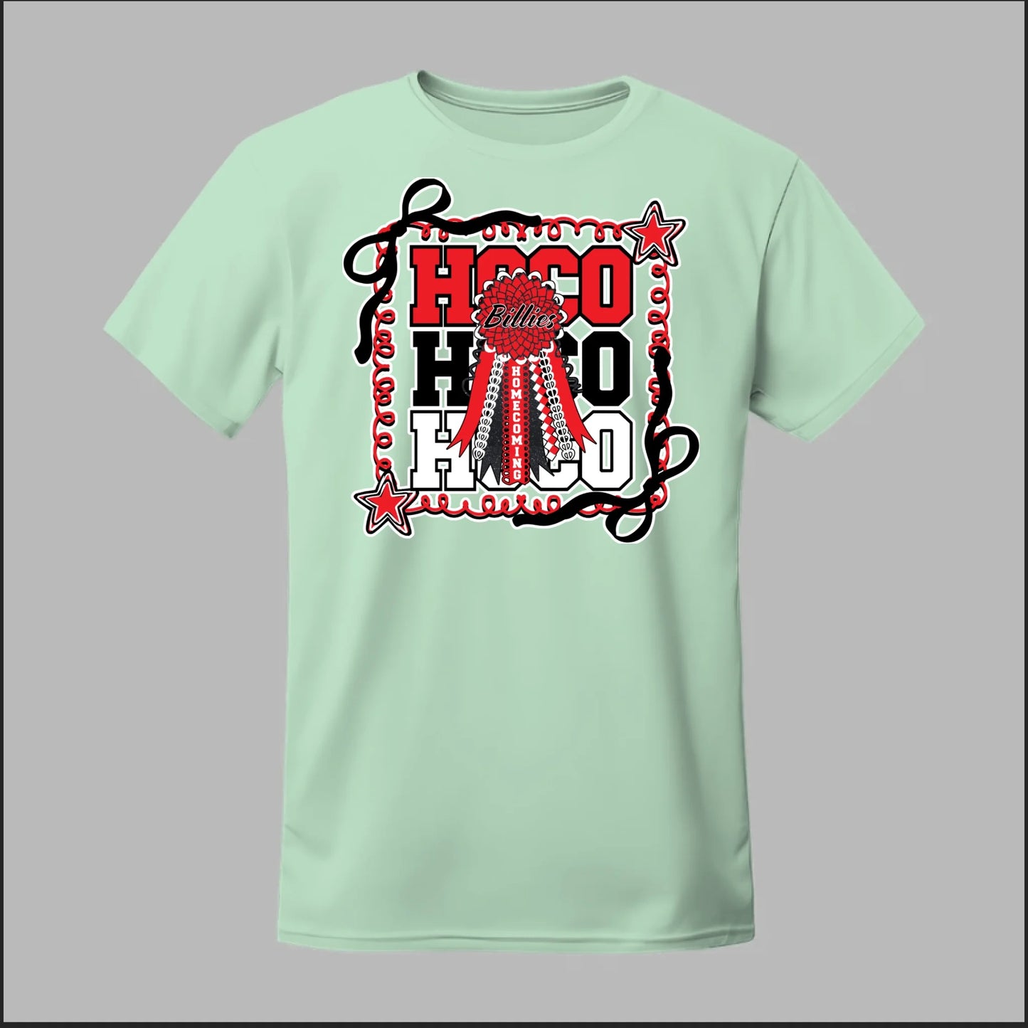 Front Mint Green