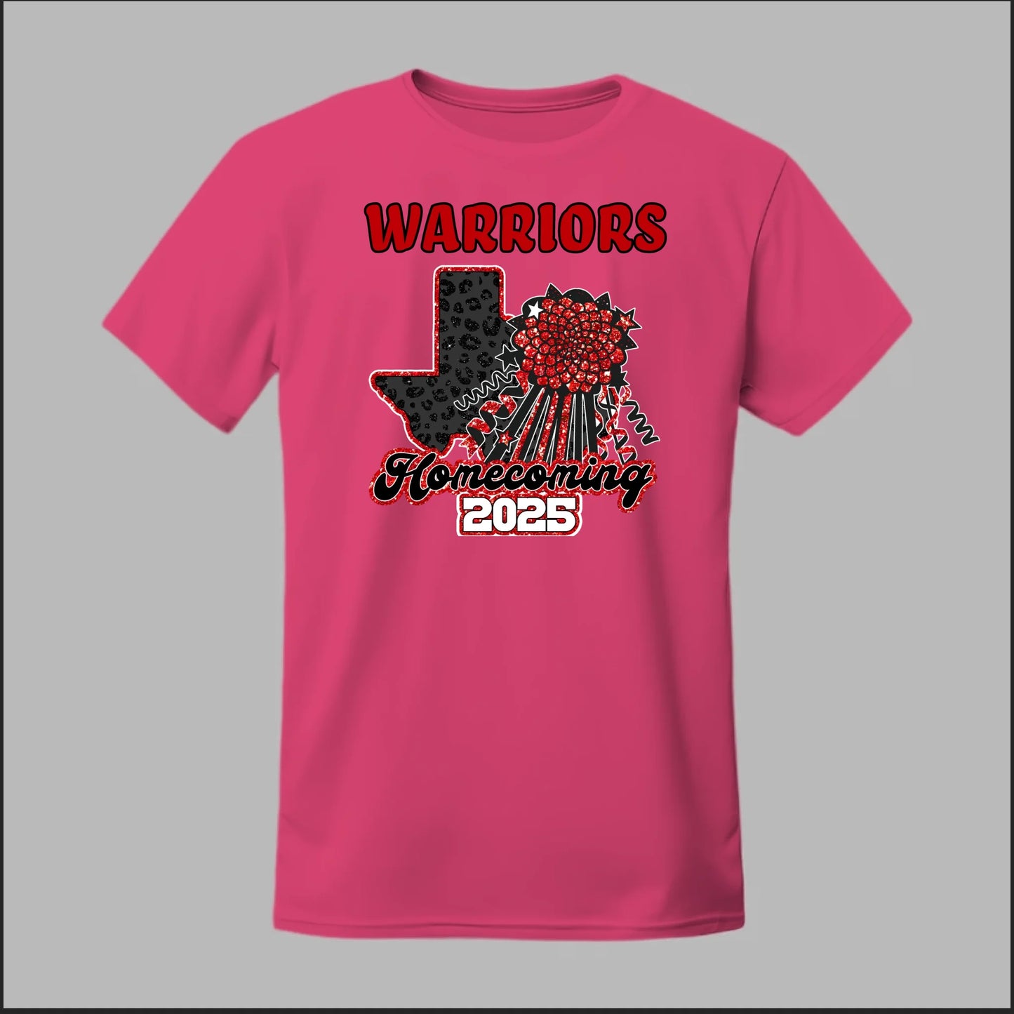 Front Heather Red